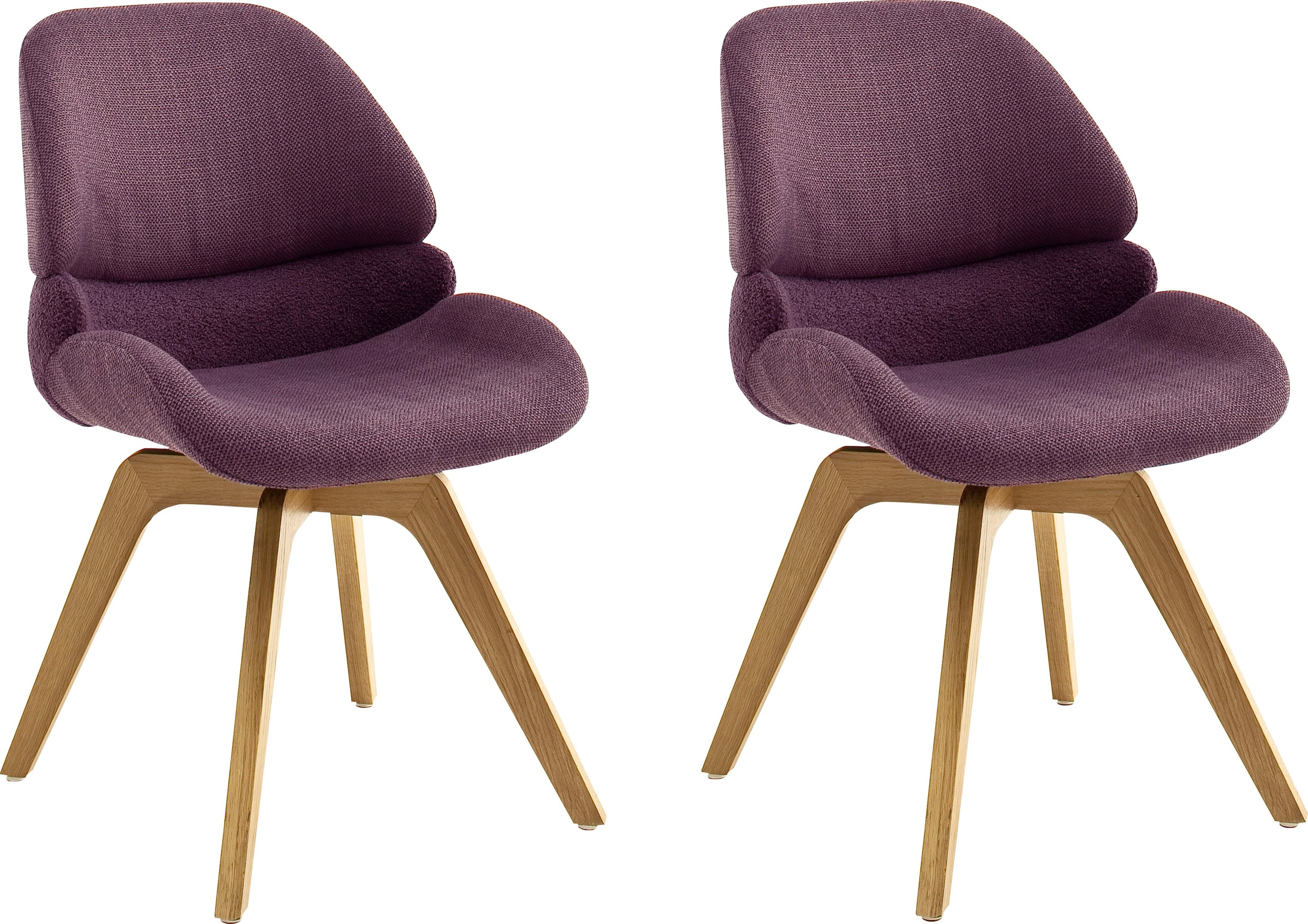 MCA furniture Esszimmerstuhl "Henderson" (Set) 2 Stk. 180 drehbar mit Nivel günstig online kaufen