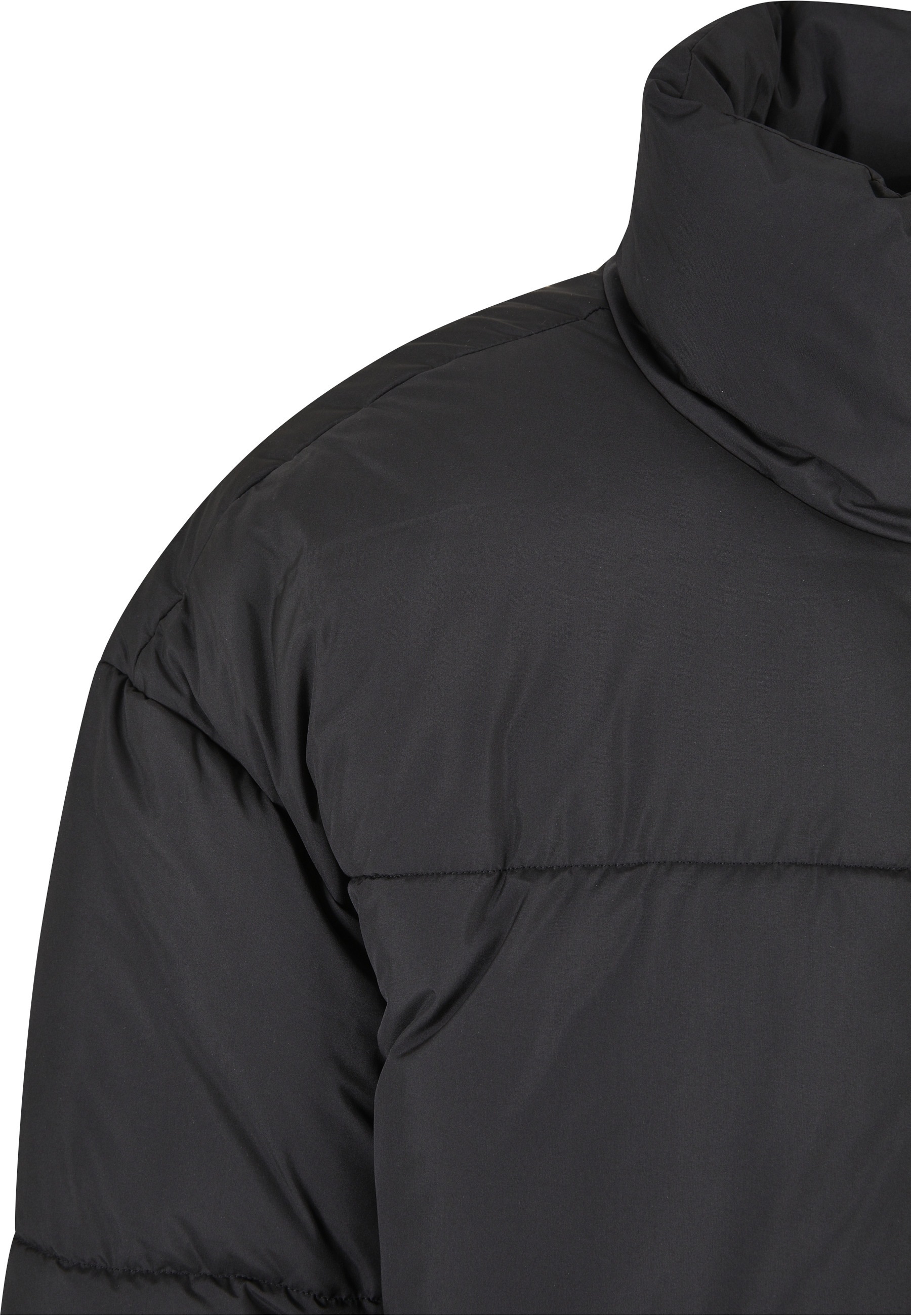Urban Classics Short Big Quilted Jacket Black 5XL 3