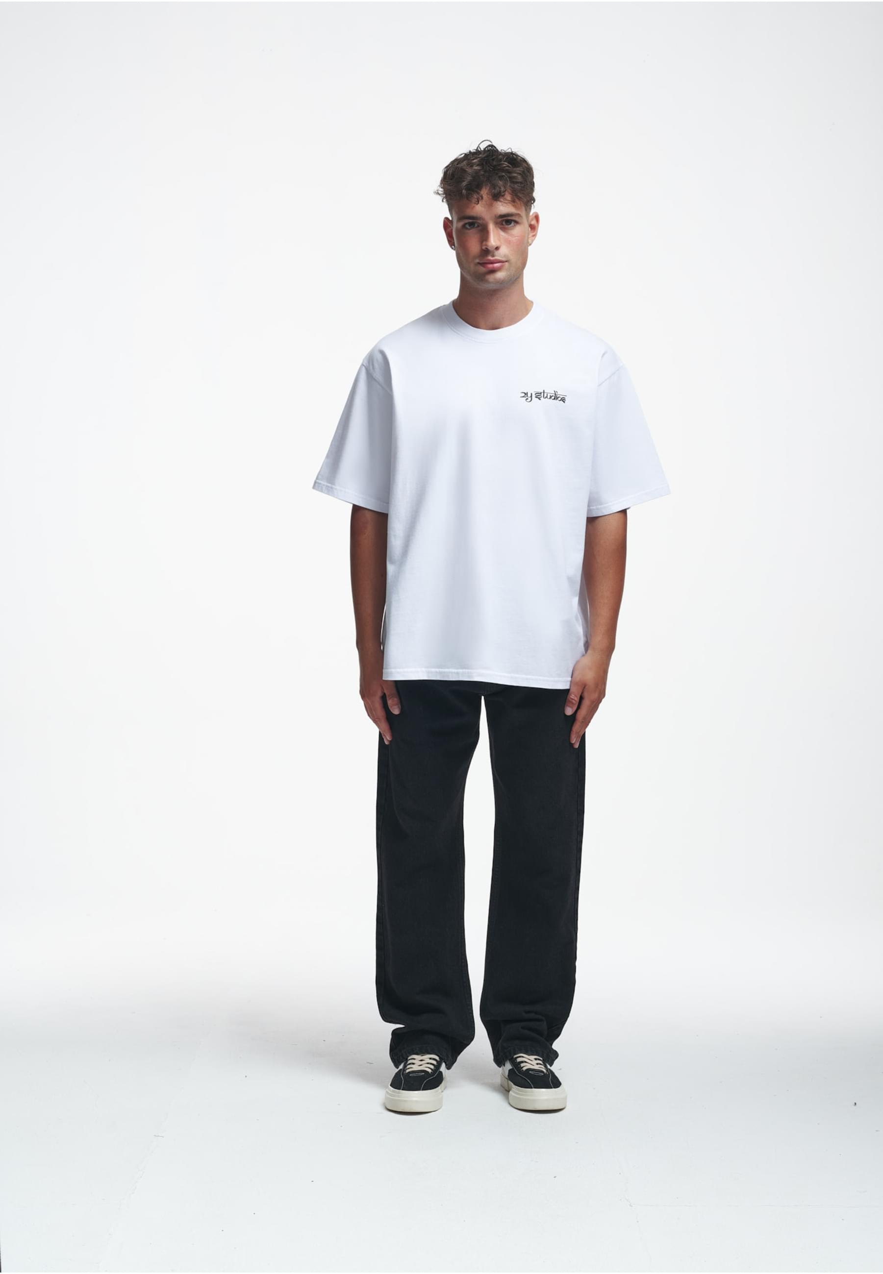 2Y Studios T-Shirt »2Y Studios Herren 2Y Tiger Oversize Tee«, (1 tlg.)