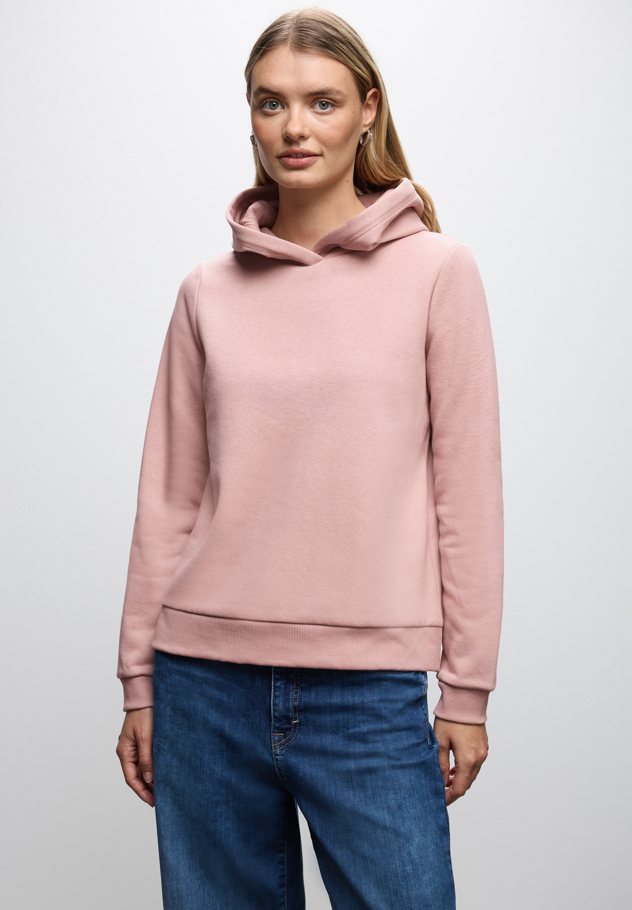 STREET ONE Hoodie, im soften Baumwoll-Mix günstig online kaufen