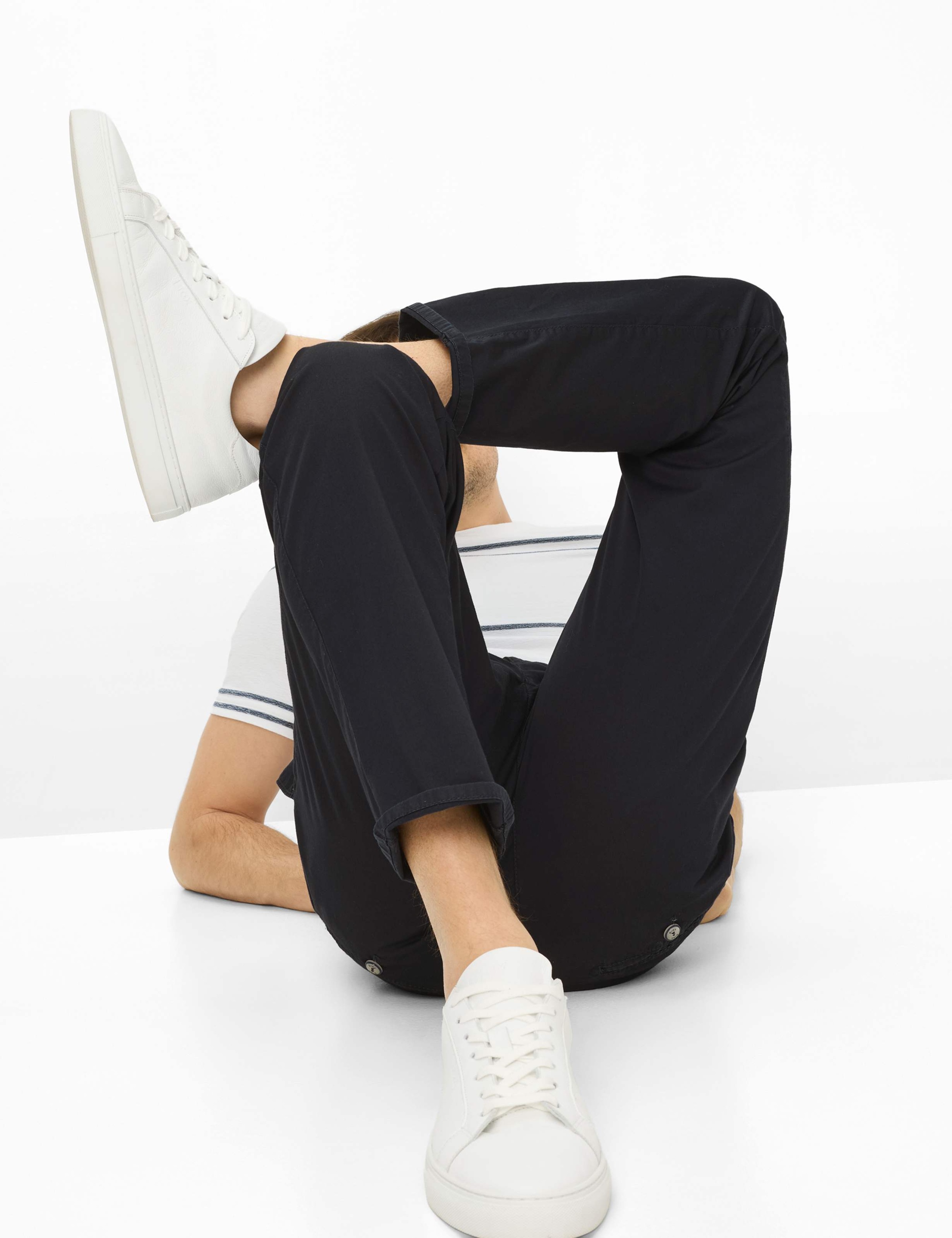 BRAX FABIO Chino Pants Navy 40 7