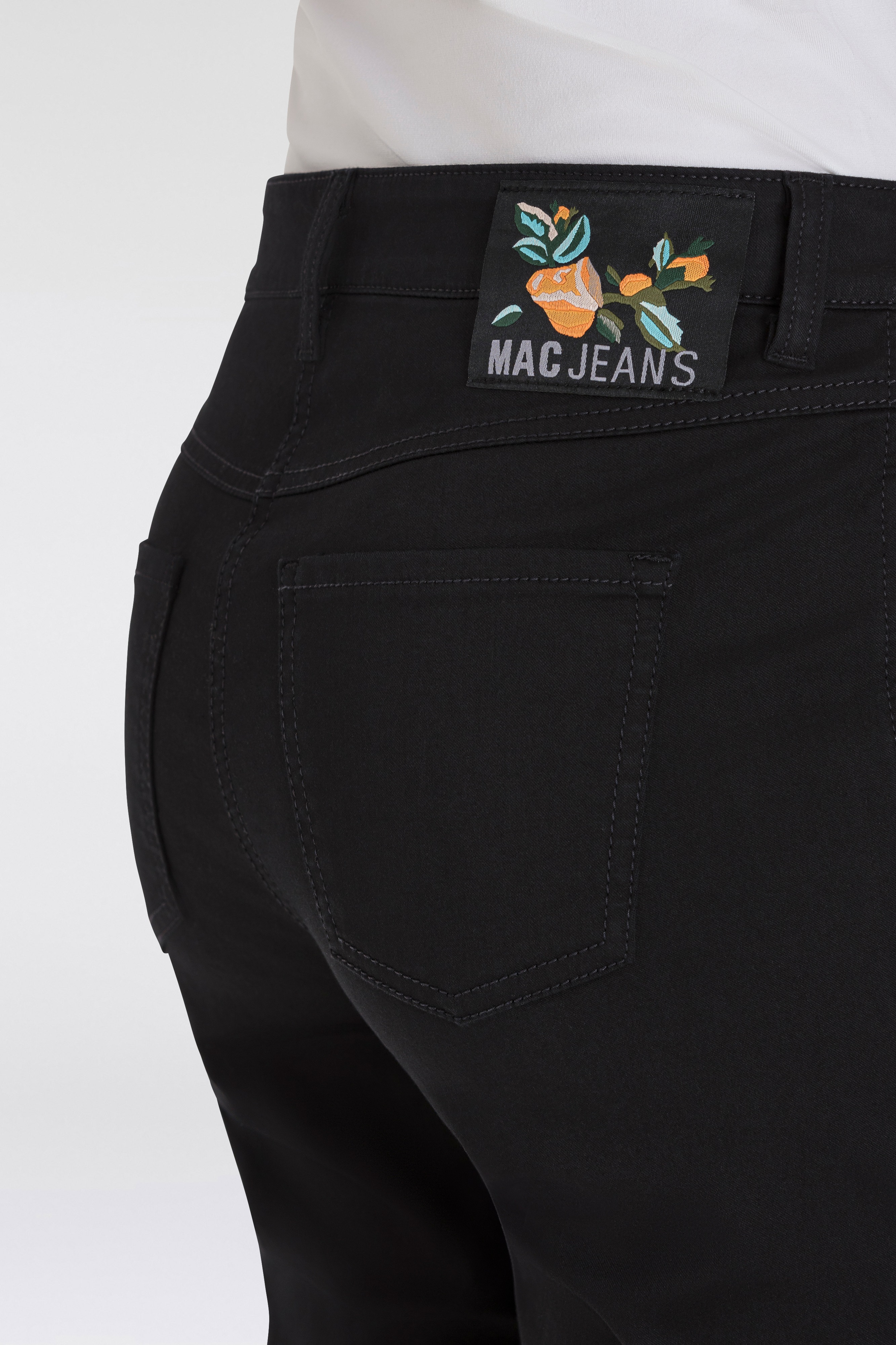 Thumbnail - MAC Caprihose "Dream-Sun", in hochelastischer Denim-Qualität mit figurformendem Shaping-Effekt
