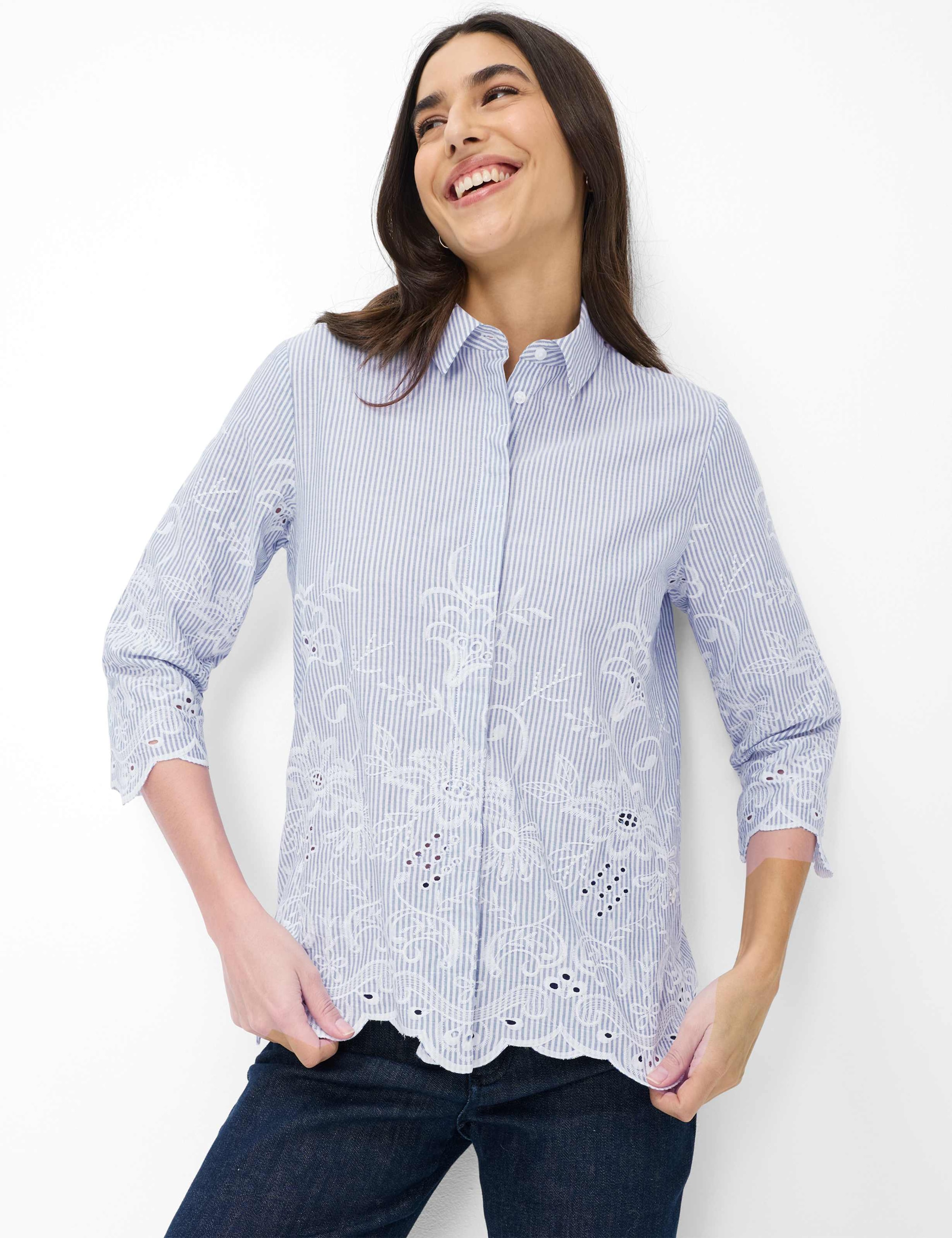 Brax Kurzarmbluse "Style VICKI" günstig online kaufen