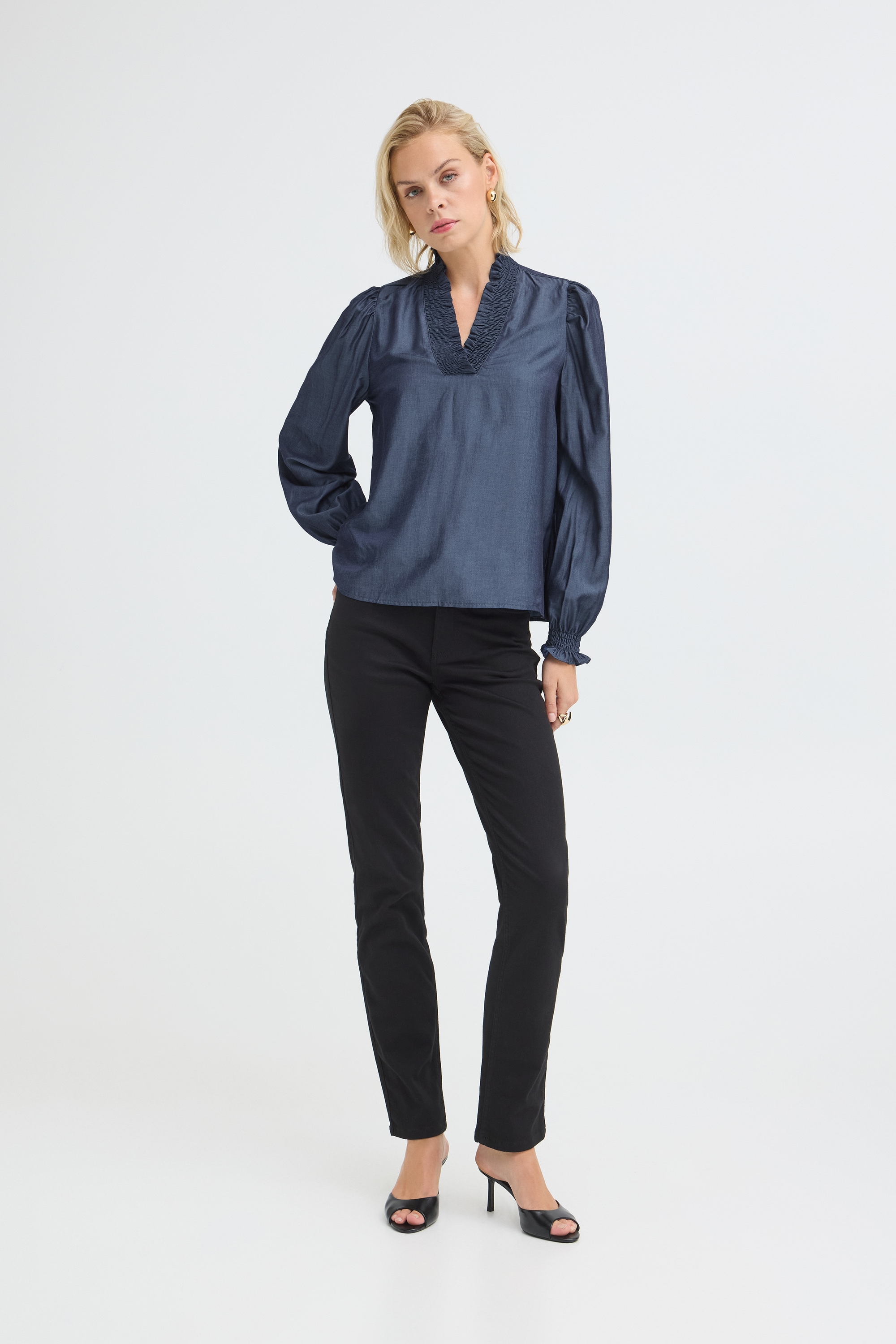 Pulz Jeans Langarmbluse »Pulz Jeans Bluse langarm PZCHOLE«