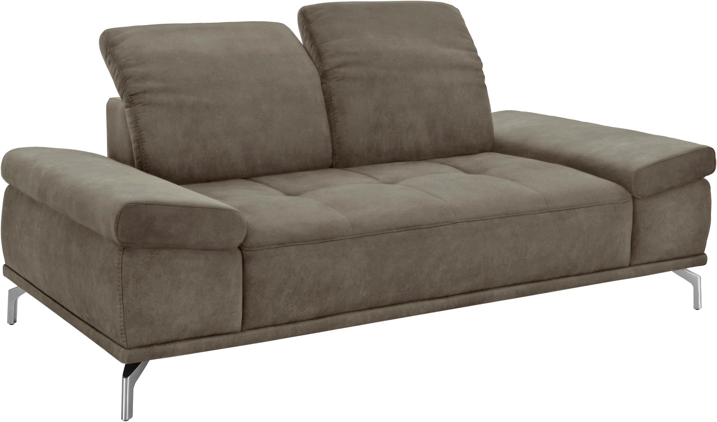 Home affaire 2-Sitzer "Caluna" mit Sitztiefen- und Kopfteilverstellung günstig online kaufen