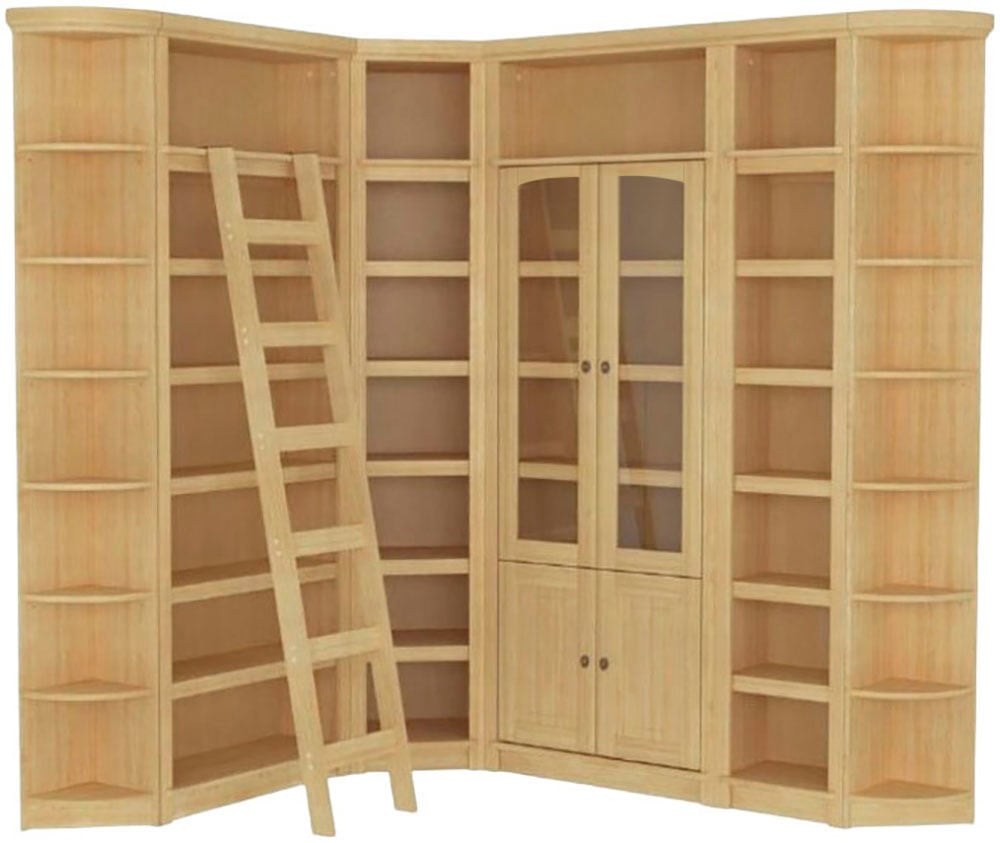 Home affaire Bibliothek "Soeren" 7 Stk. tlg. Aus Massiver Kiefer günstig online kaufen