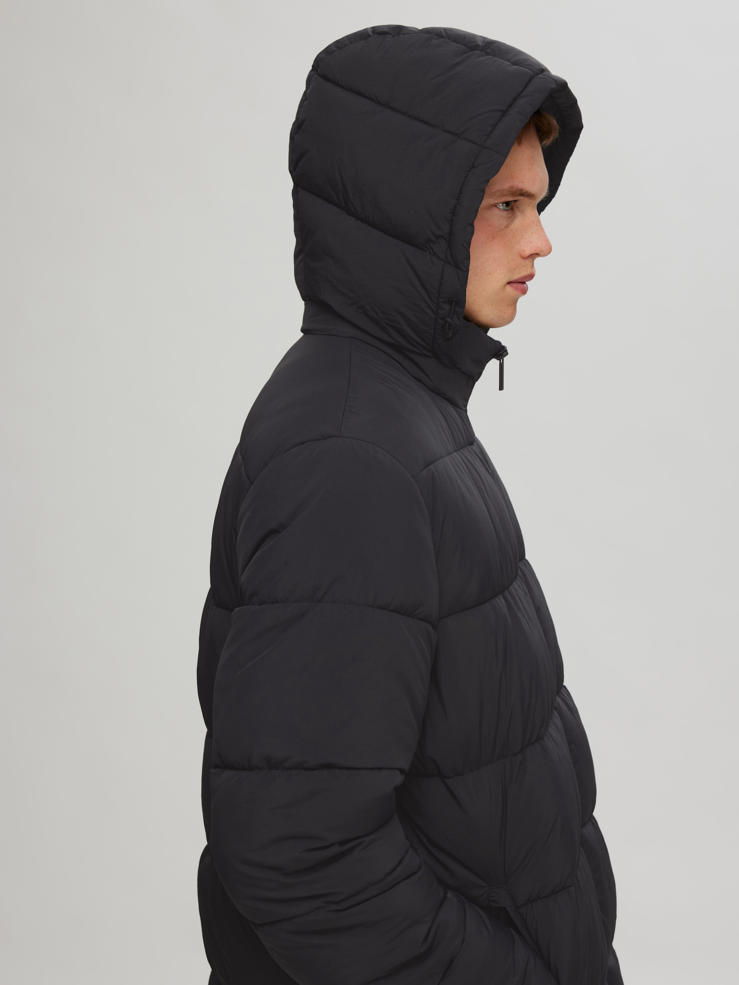 SELECTED HOMME Steppjacke »SLHCOOPER PUFFER COAT NOOS«, mit Kapuze