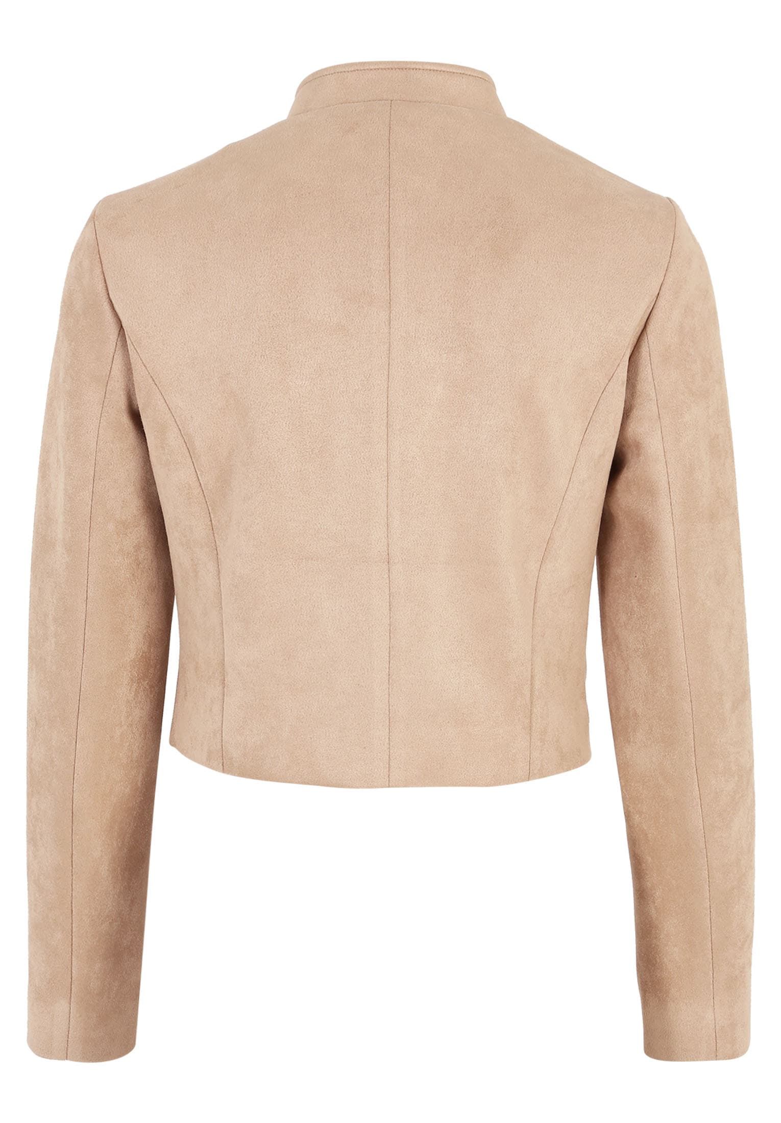 Betty&Co Jackenblazer »Betty & Co Damen Bikerjacke mit Stehkragen«, Material