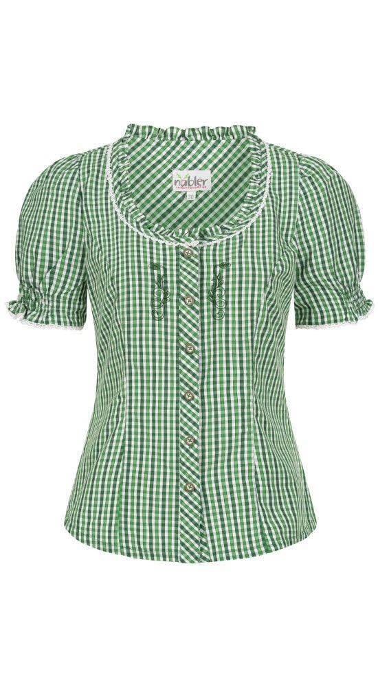 Nübler Dirndlbluse "Trachtenbluse Kurzarm Natascha" günstig online kaufen