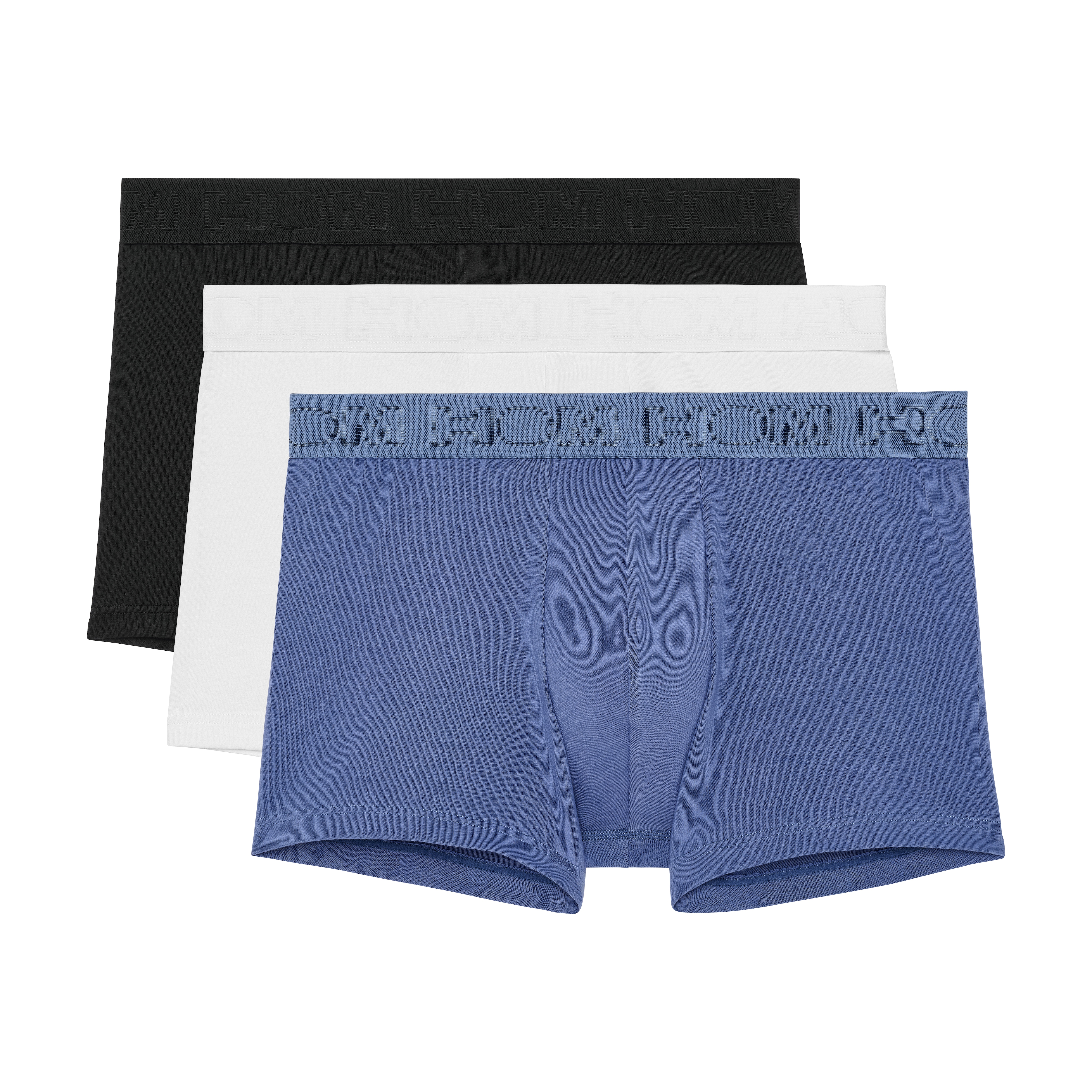Hom Boxershorts "Armand" ohne Eingriff, weich, Cotton-Mix, bequem
