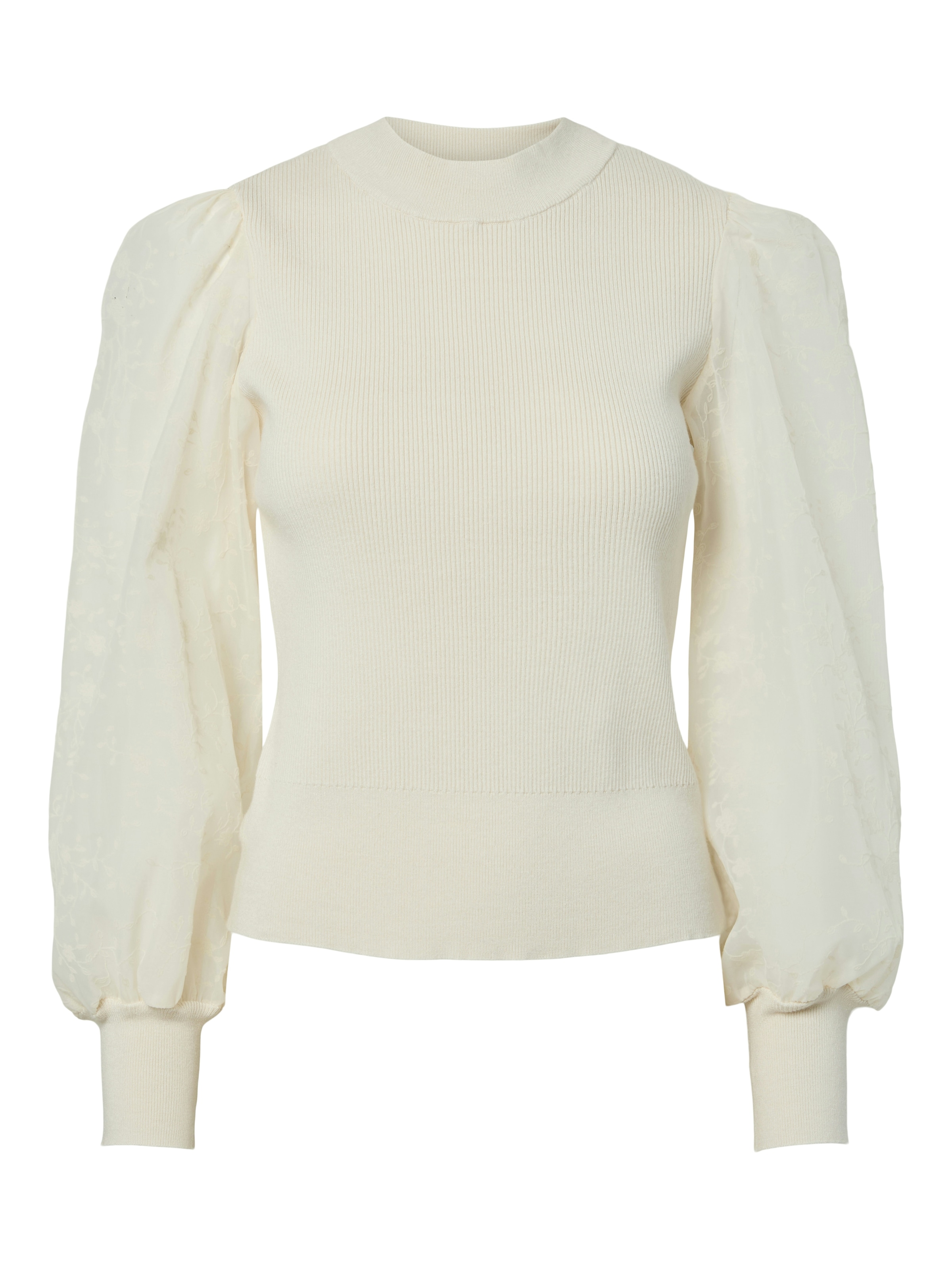 Y.A.S Rundhalspullover »YASDOTME LS KNIT PULLOVER S. NOOS«
