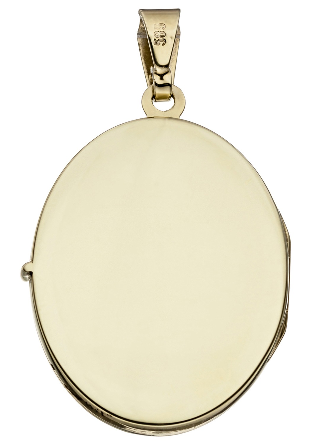 JOBO Medallionanhänger »Anhänger Medaillon oval«, 585 Gold
