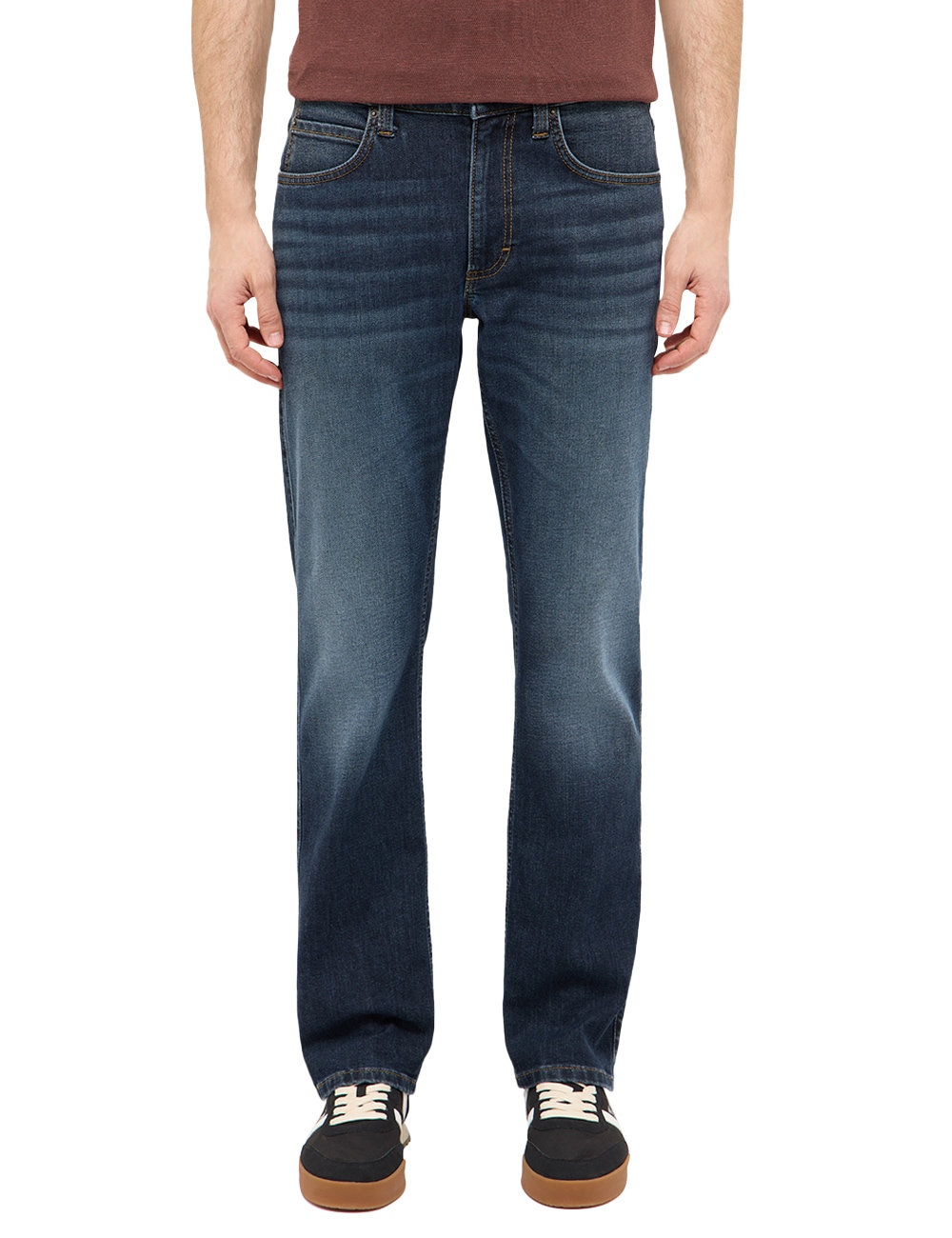 MUSTANG Straight-Jeans »Herren Style Tramper Straight Brushed«