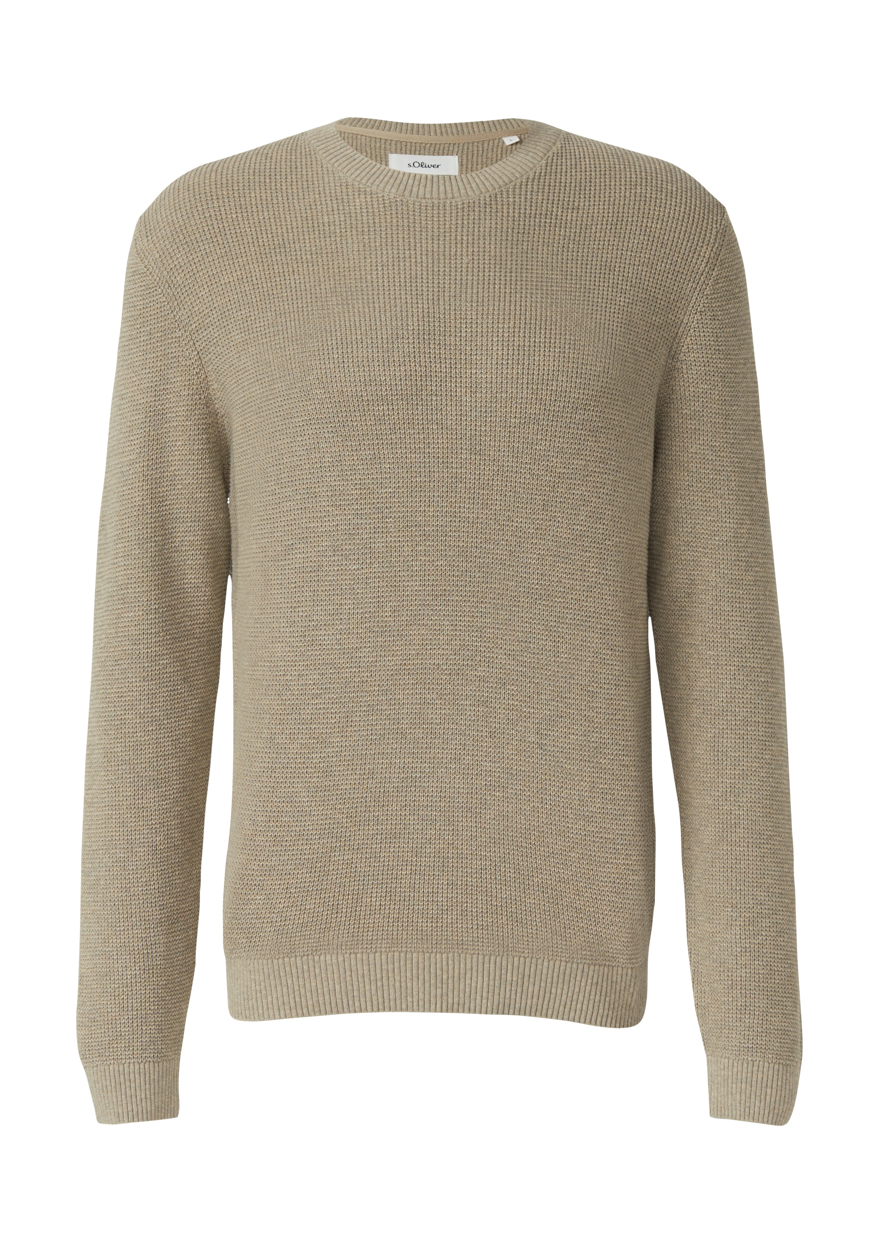 Thumbnail - s.Oliver Strickpullover langarm, Grob-Strick