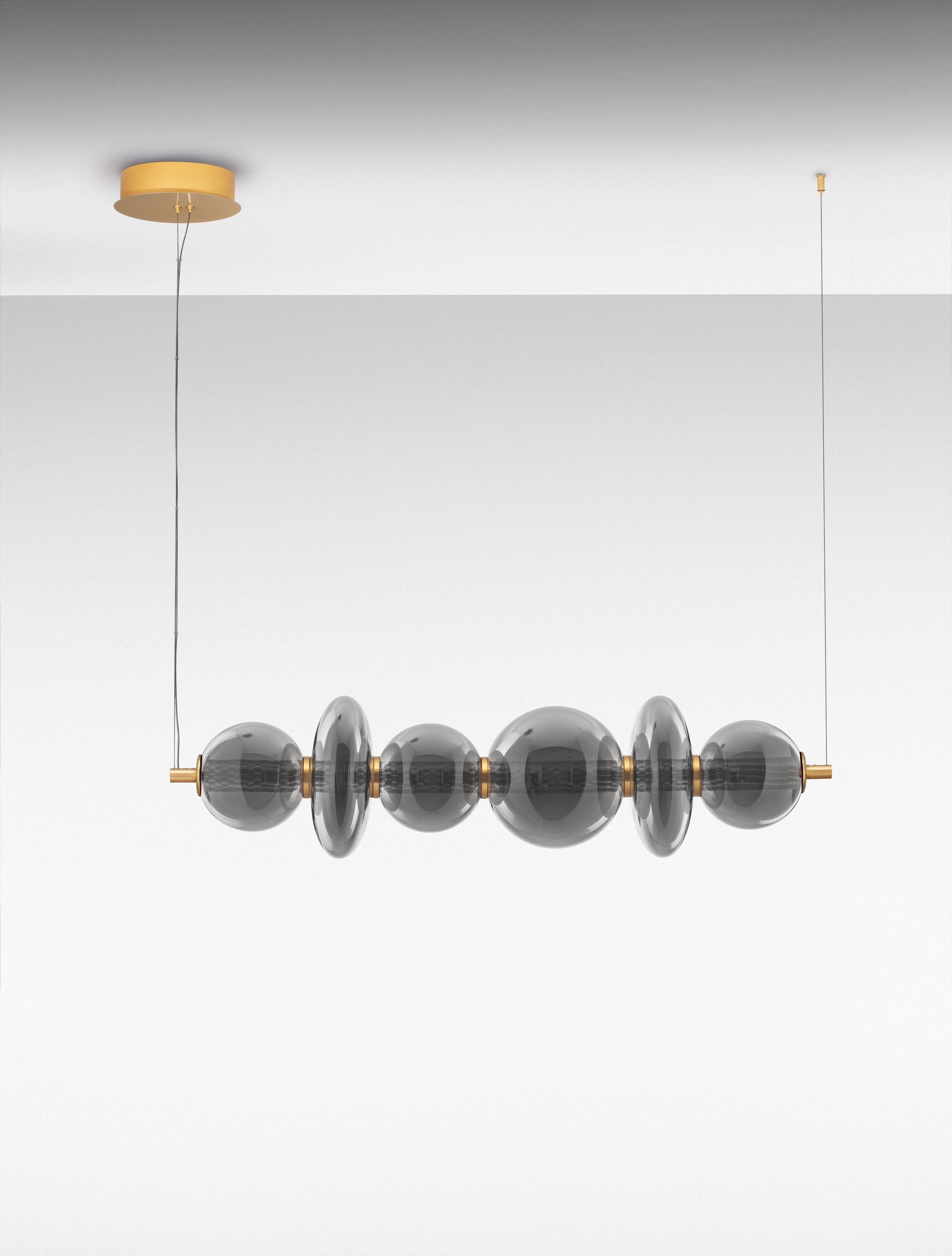 Nova Luce Pendelleuchte »NAVI«, 6 flammig, Leuchtmittel LED-Modul | LED fest integriert