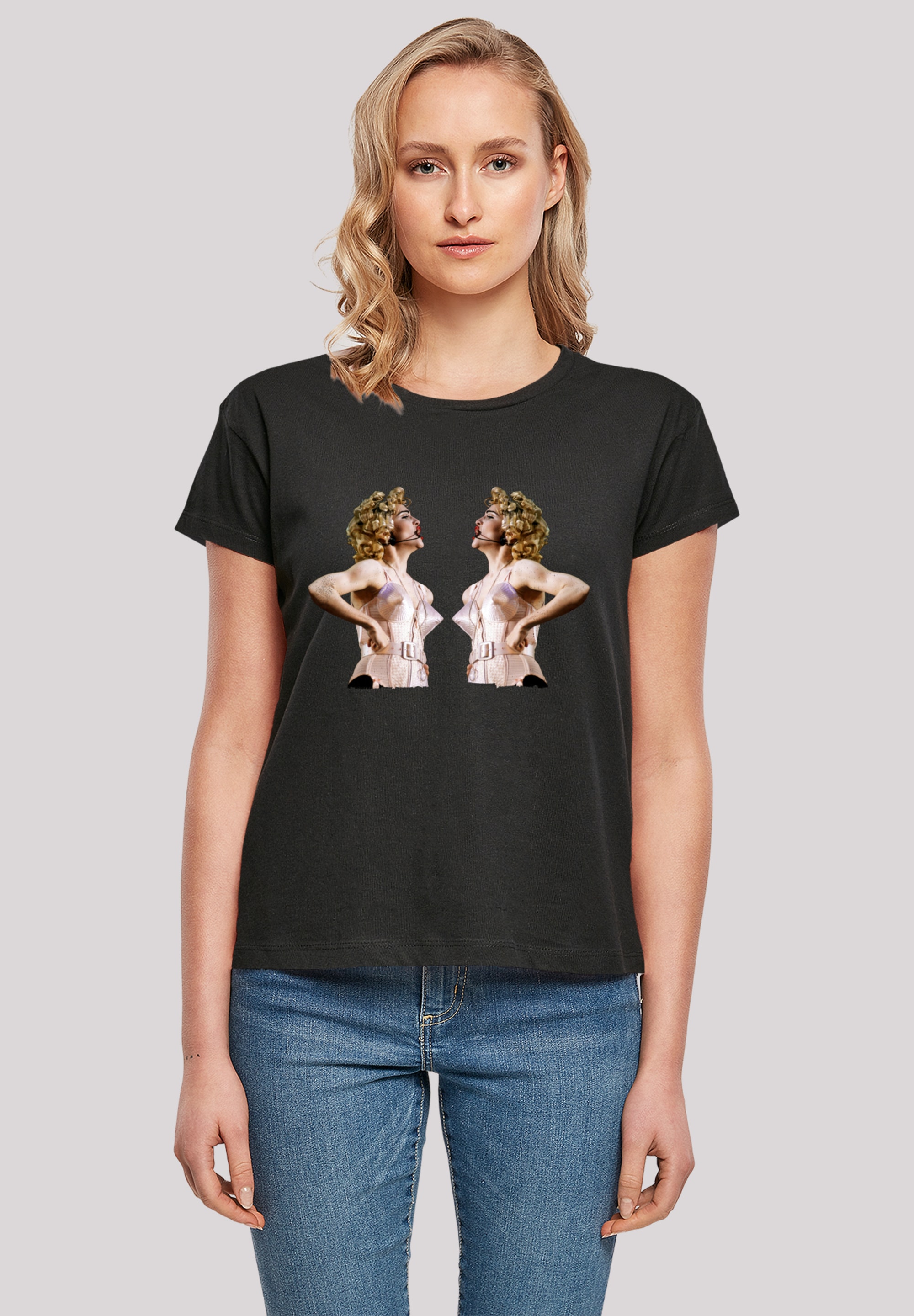 F4NT4STIC T-Shirt "Madonna Cone Blonde Ambition Tour 1990", Premium Qualitä günstig online kaufen