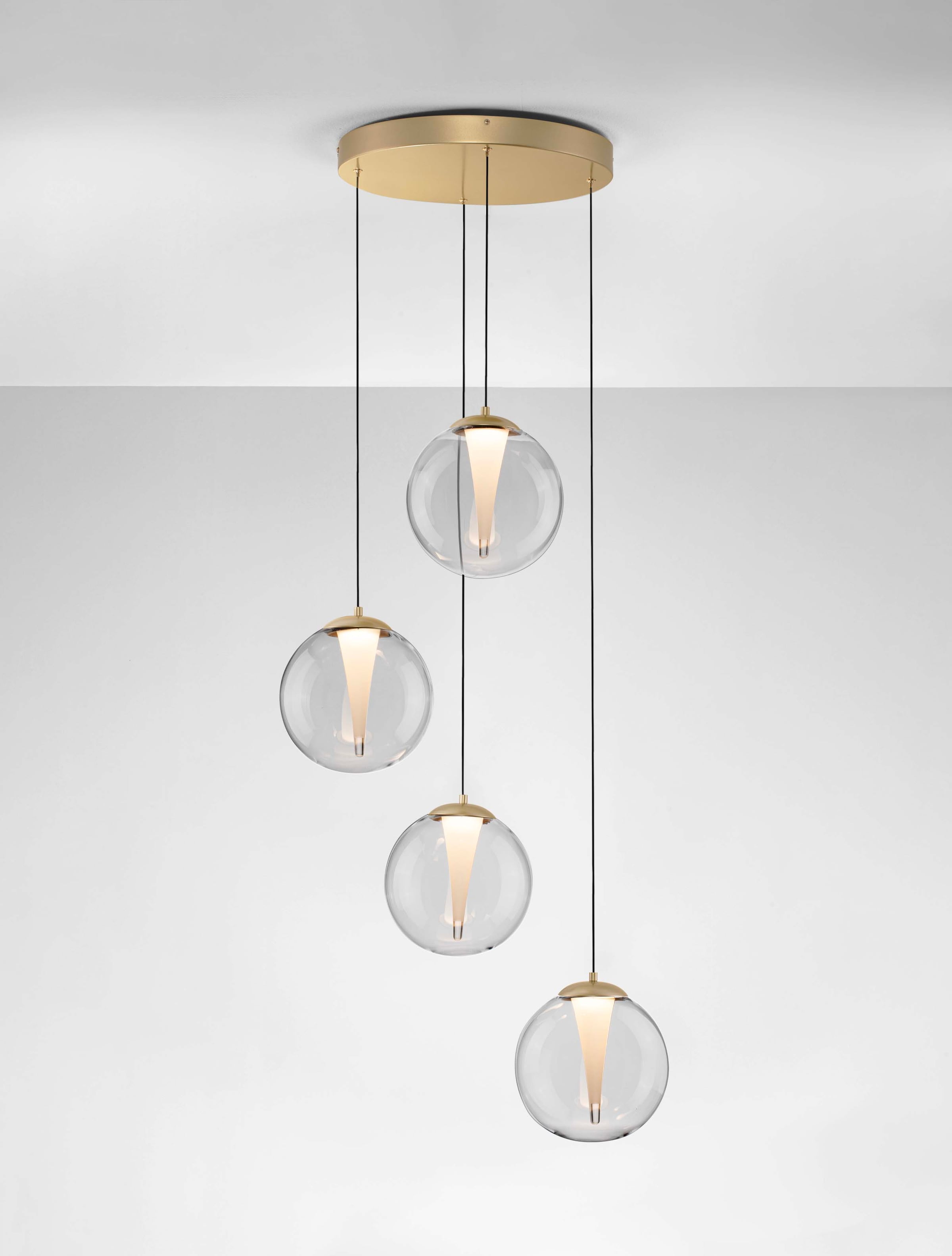 Nova Luce Pendelleuchte »GALEO«, 4 flammig