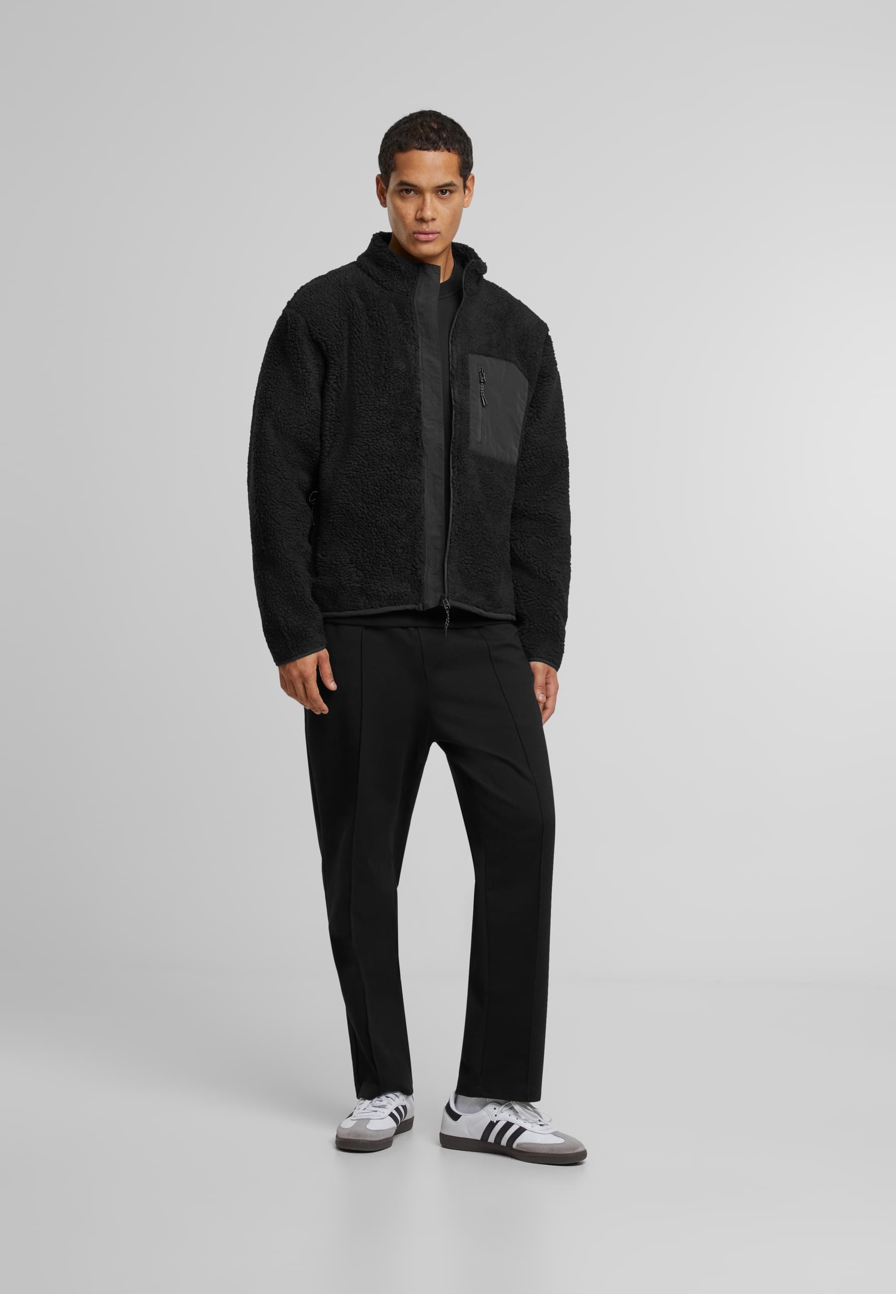 Another Cotton Lab Allwetterjacke »Another Cotton Lab Sherpa Jacket«, (1 St.), ohne Kapuze