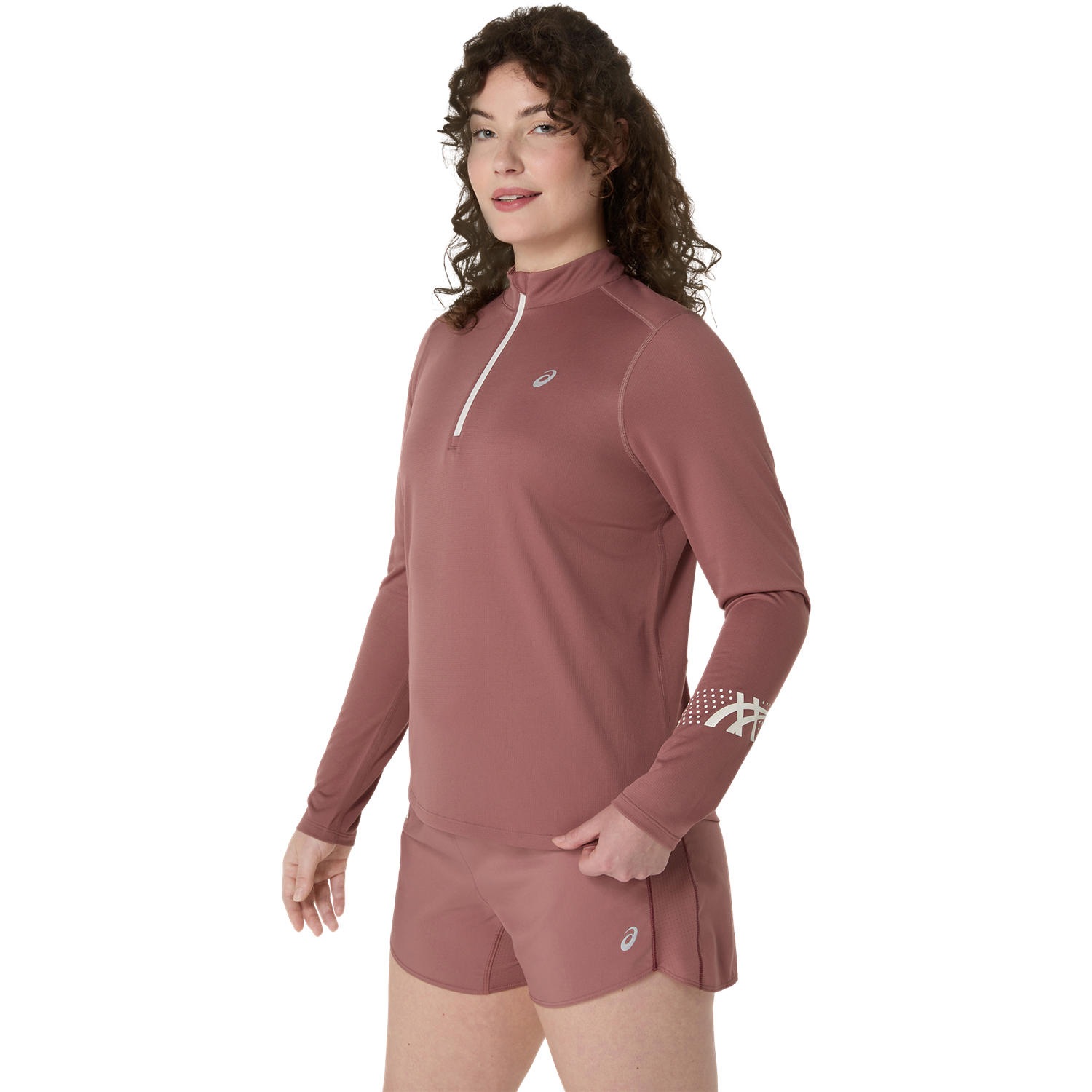Asics Laufshirt "ASICS ICON 1/2 ZIP LS TOP" günstig online kaufen