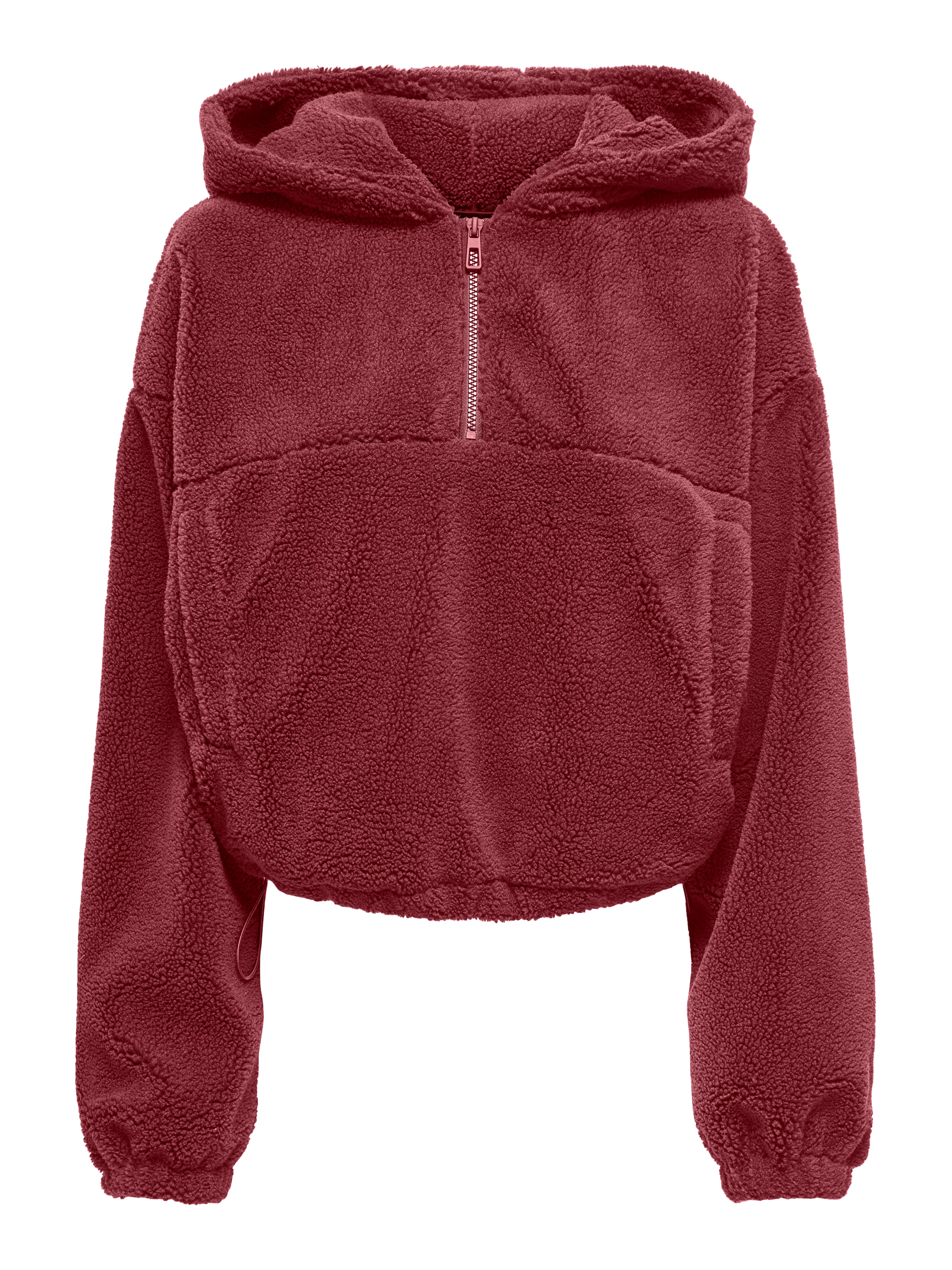 ONLY Fleecejacke "ONLSIENA TEDDY ANORAK LIFE CC OTW", mit Kapuze günstig online kaufen