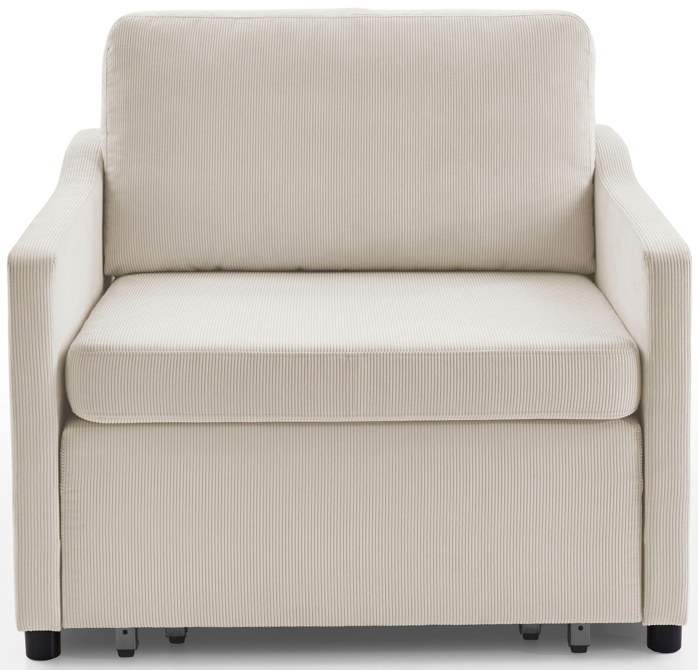 OTTO home XXL-Sessel "Anella" mit Cord-Bezug, mit Schlaffunktion, frei im Raum stellbar