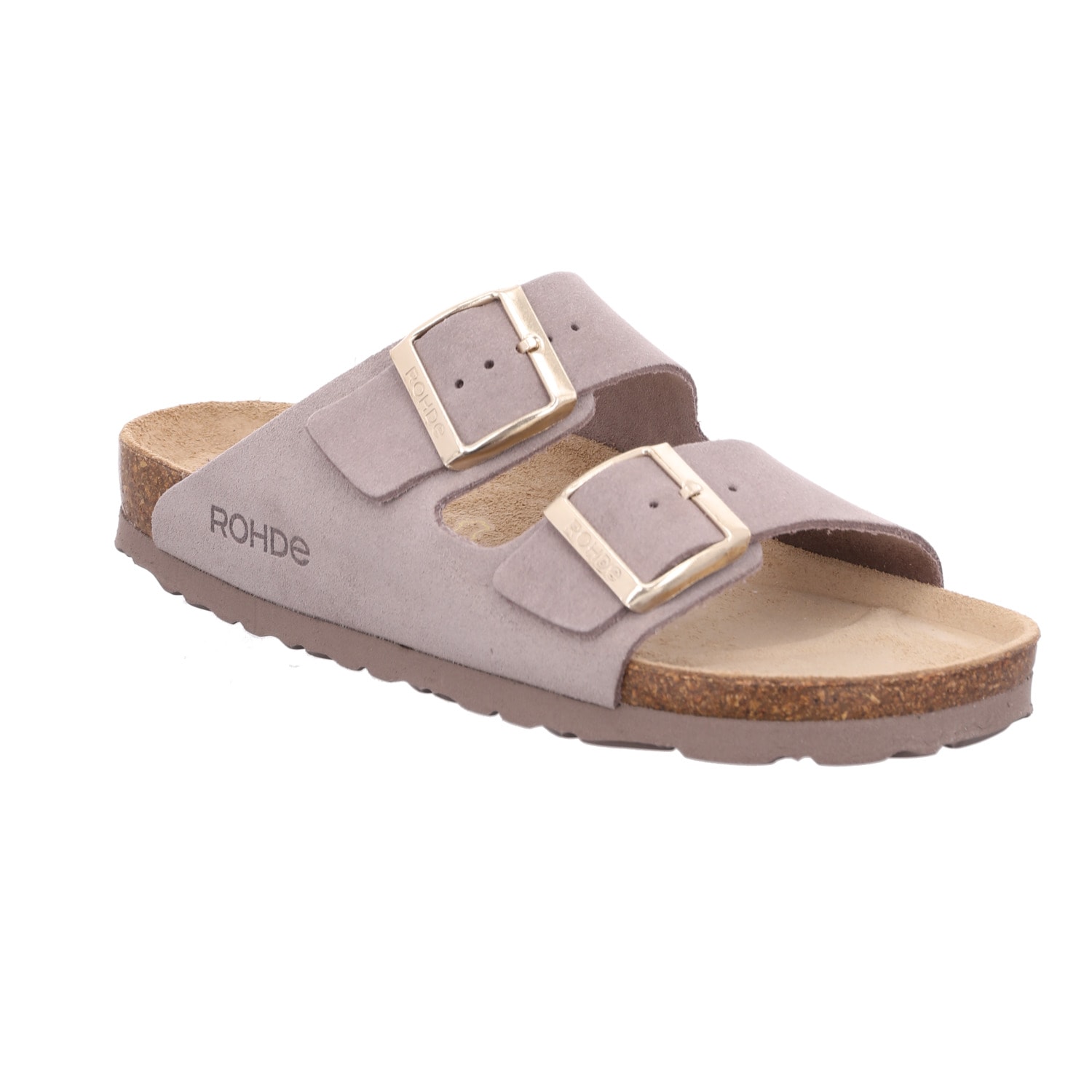 Rohde "SUNNYS N12" Sommerschuh, Hausschuh, Zweischnaller, Strandschuh mit Softfußbett