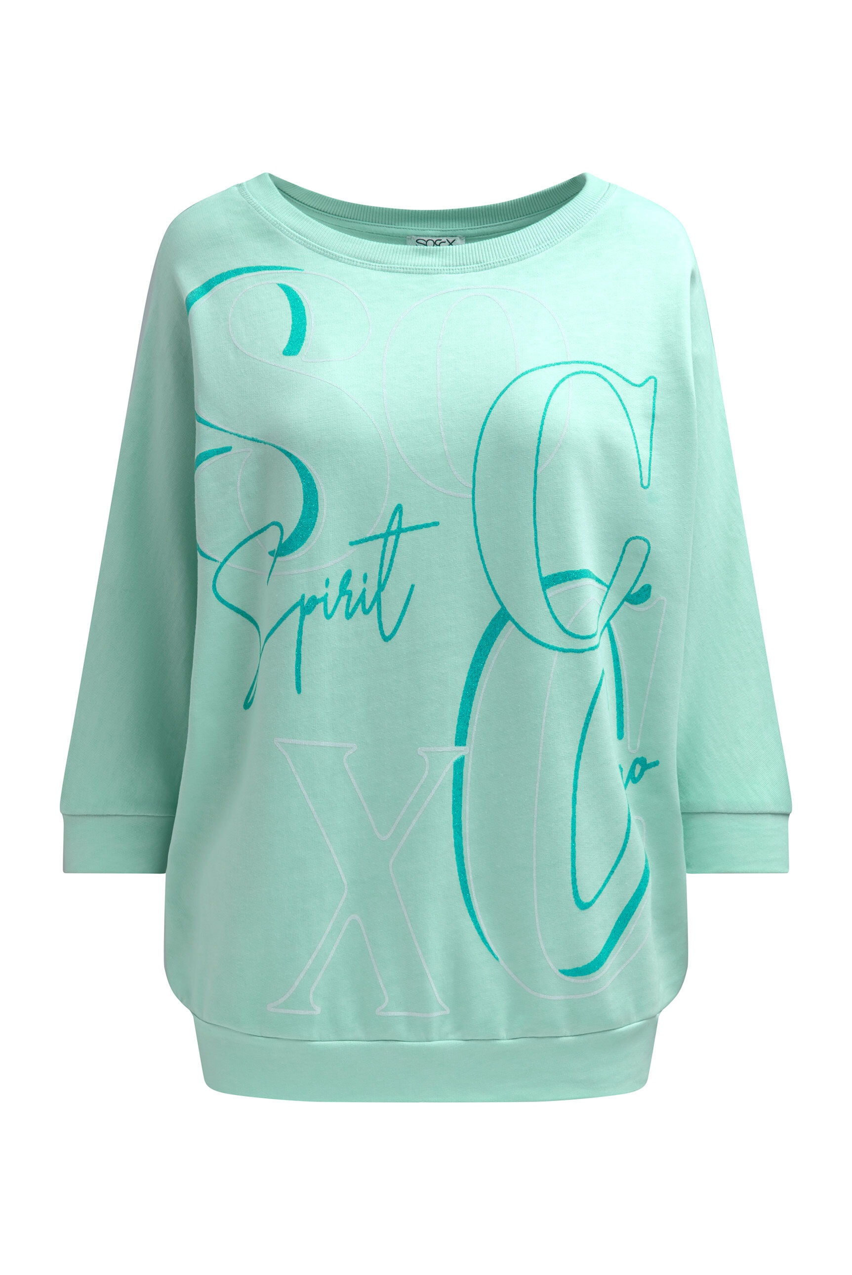 SOCCX Sweater , mit Fledermausärmeln
