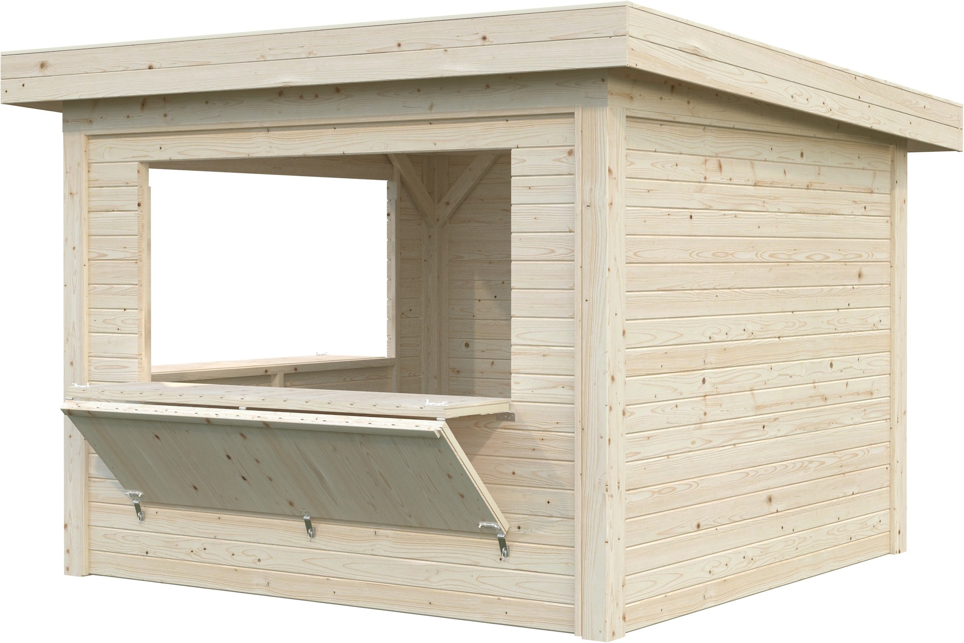Palmako Holzpavillon »Lenna 8,3 m² Set 305« BxTxH: 340x340x245 cm
