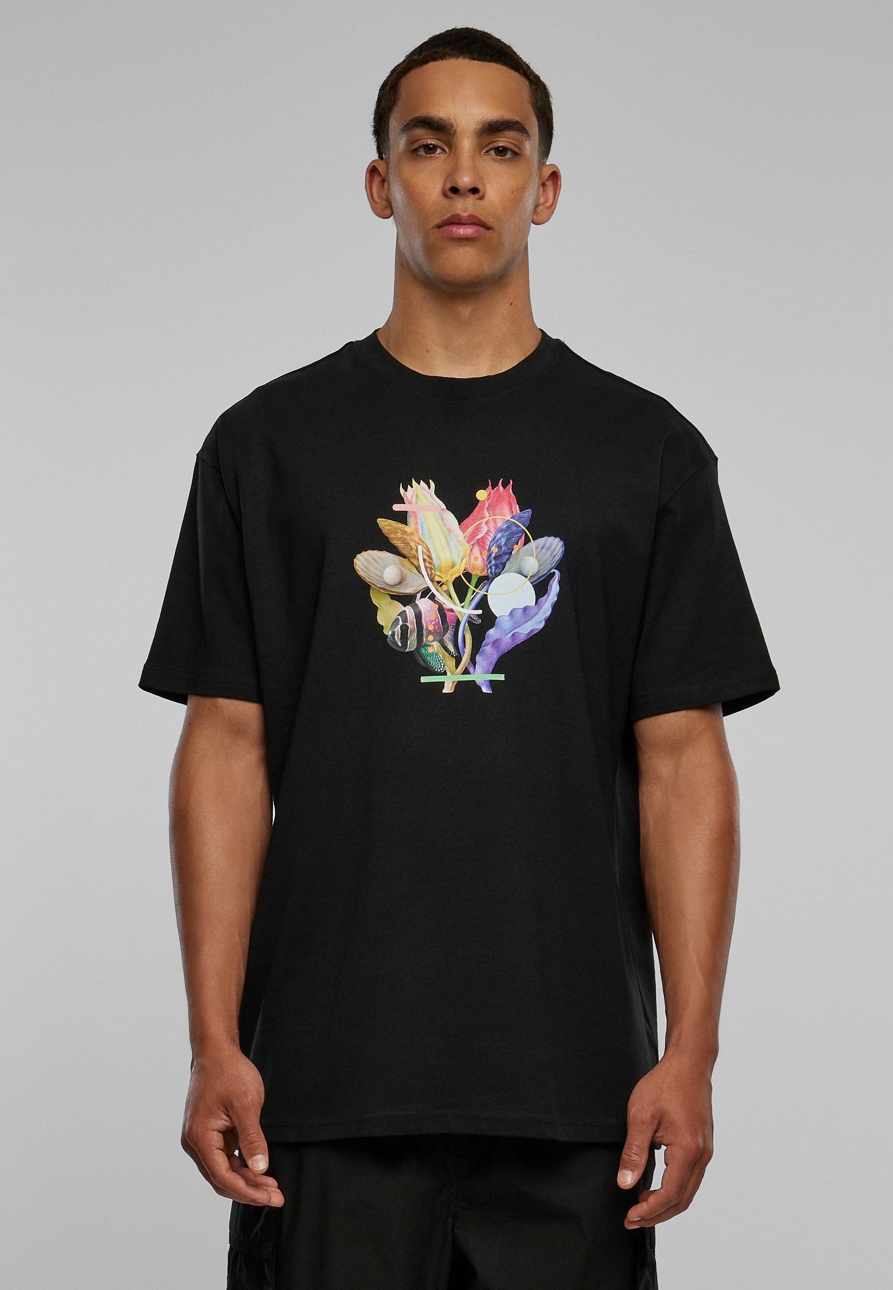 Upscale by Mister Tee Kurzarmshirt »Upscale by Mister Tee Unisex Coral Oversize Tee«, (1 tlg.)