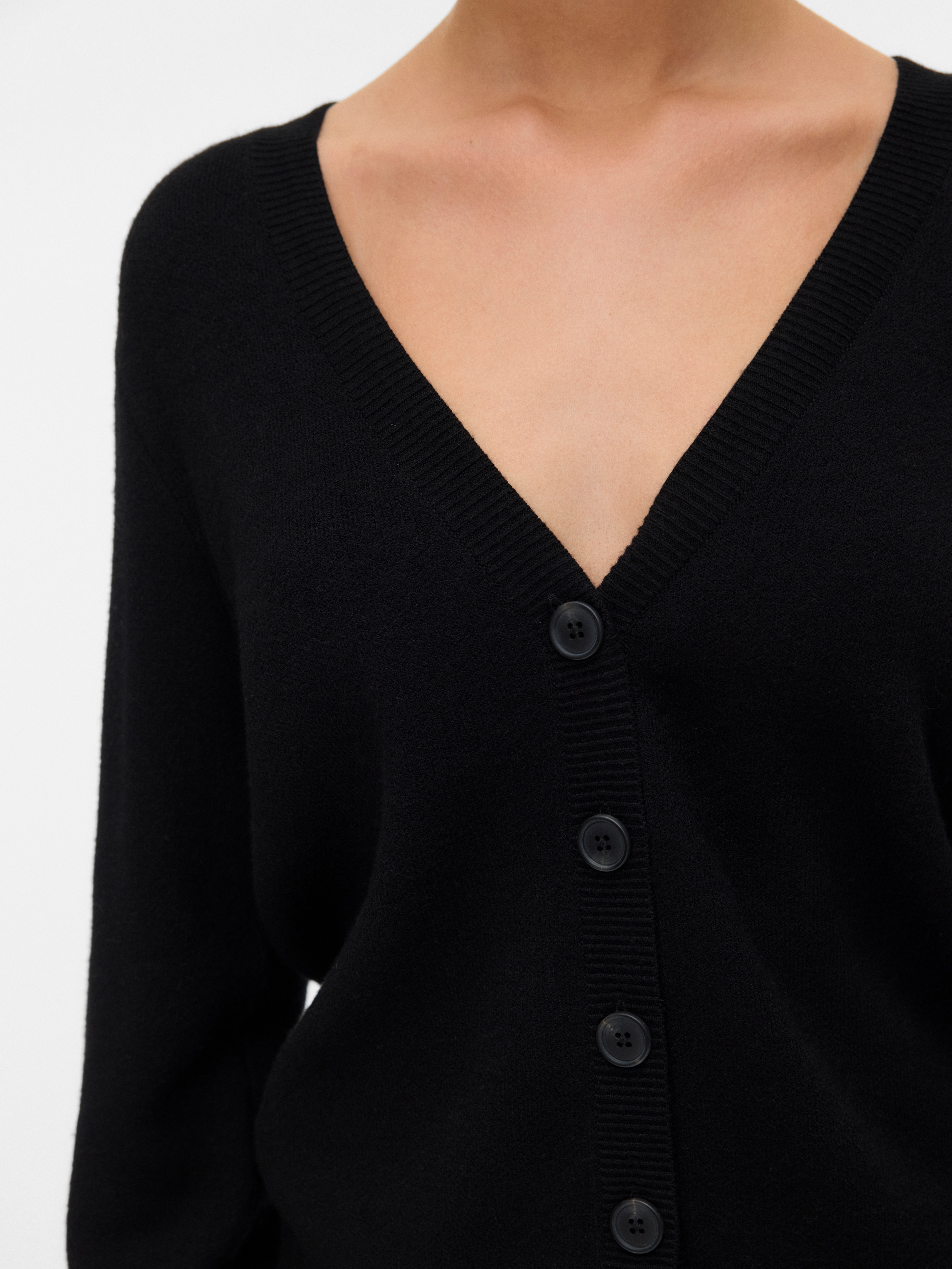 Thumbnail - Vero Moda Strickjacke "VMNANCY LS V-NECK CARDIGAN BOO"