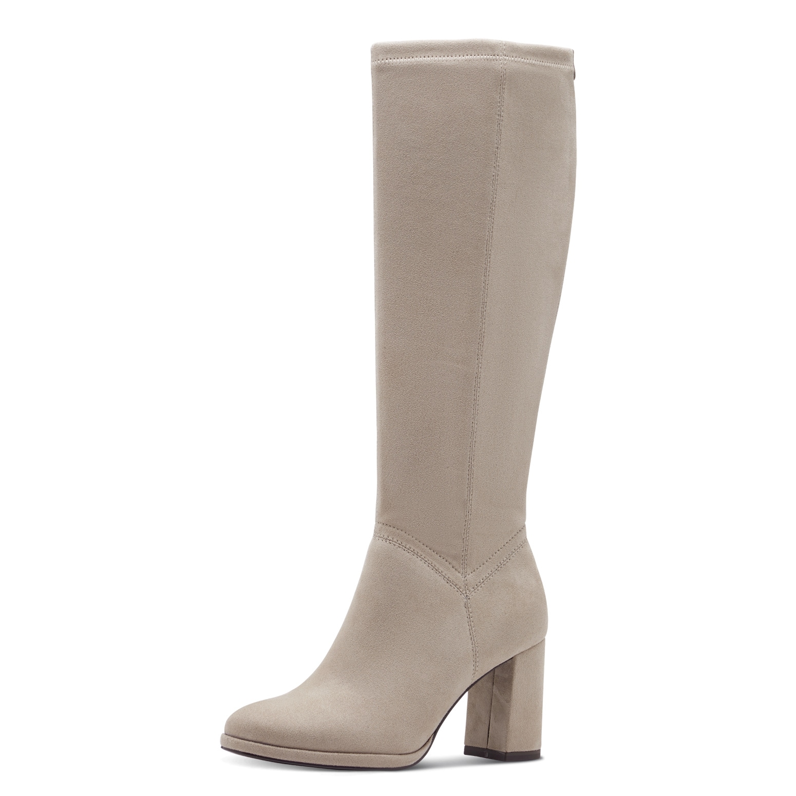 Tamaris Stiefel, Langschaftstiefel, Businessstiefel mit Ziernähten, schmale günstig online kaufen