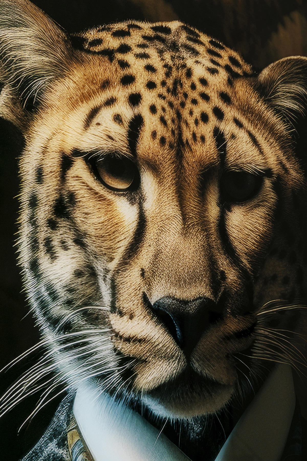 Kare Design Glasbild »Mister Leo 40x30cm« 1, 