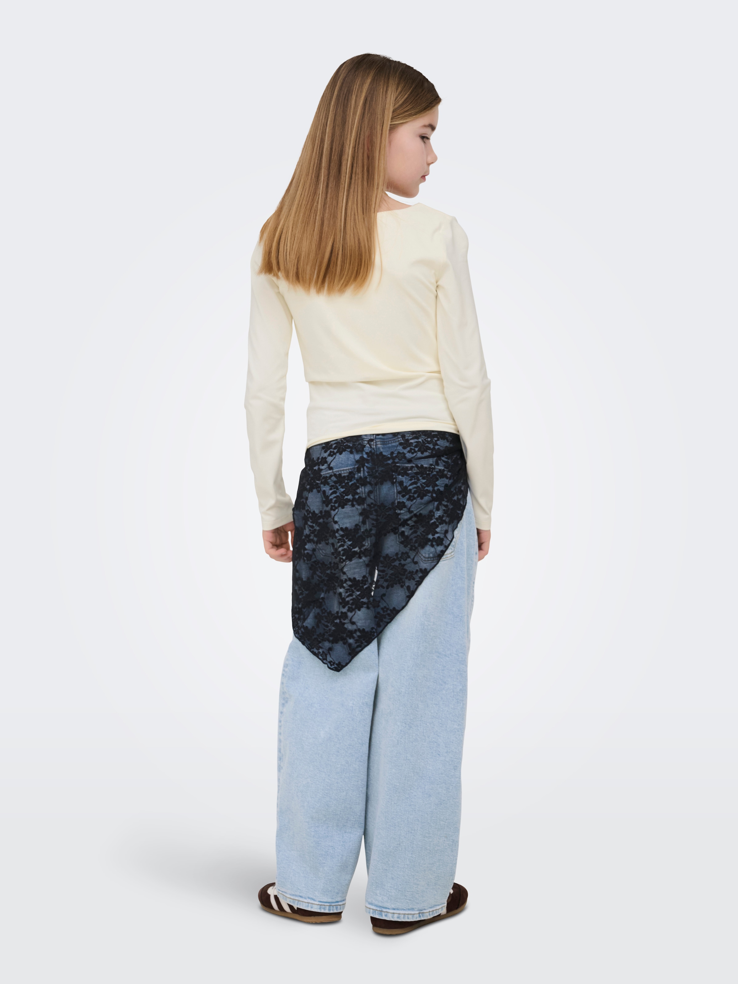 KIDS ONLY Langarmshirt »KOGEA L/S 2-WAYS FIT TOP CS JRS NOOS«