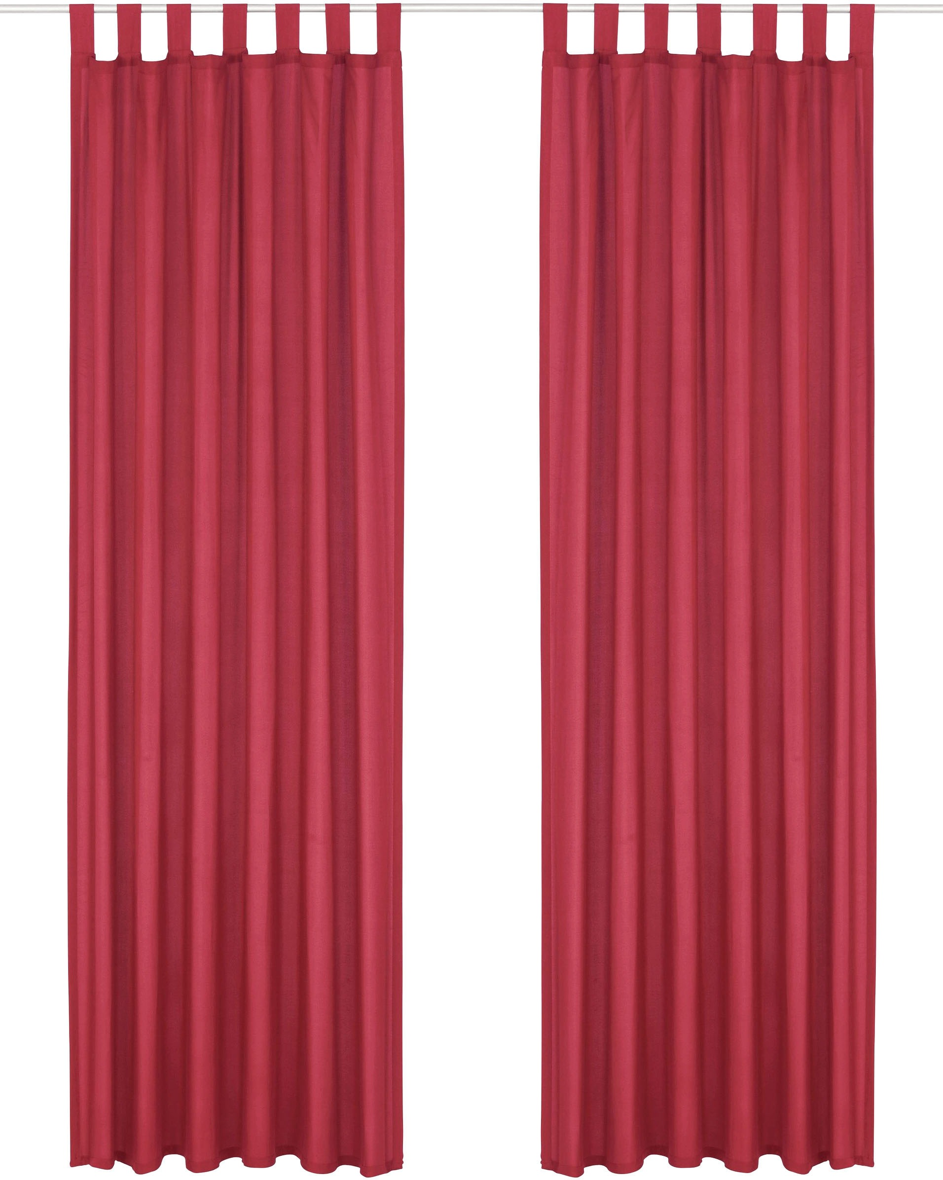 OTTO home Vorhang "Raja" Schlaufen 2 Stk. tlg. 2er-Set, Bestseller, einfarb günstig online kaufen