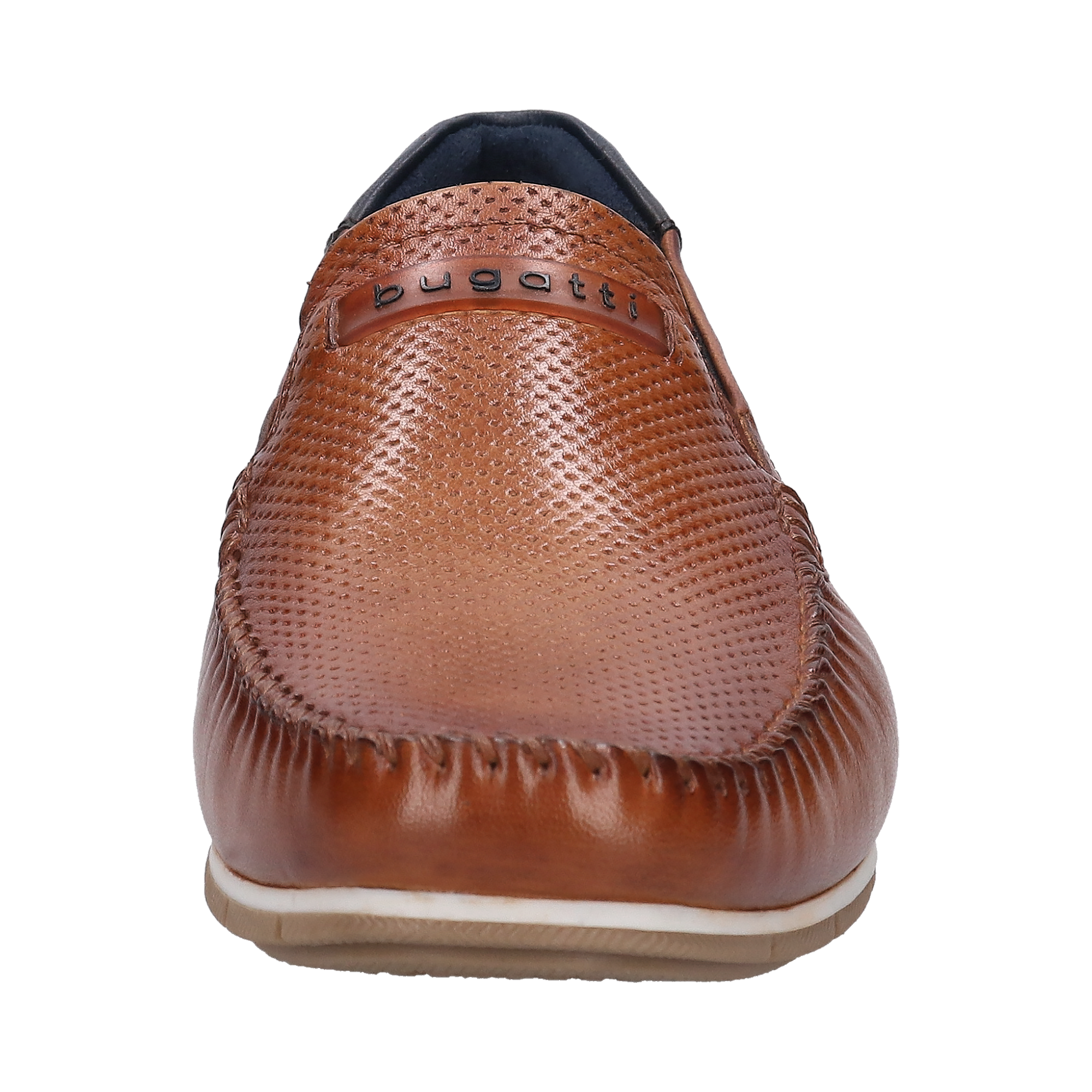 Bugatti Slipper Leder Cognac Gr. 43 3