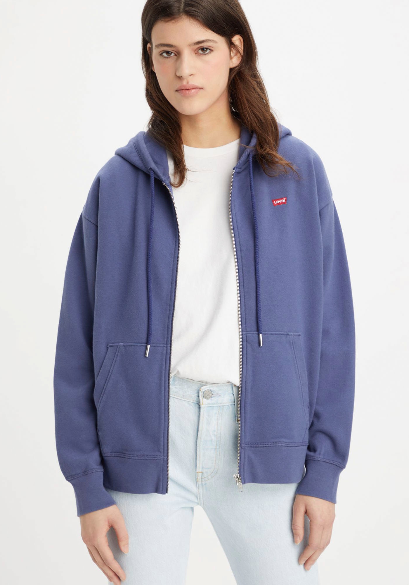 Levi's® Sweatjacke »STANDARD ZIP HOODIE«, mit Logo auf der Brust