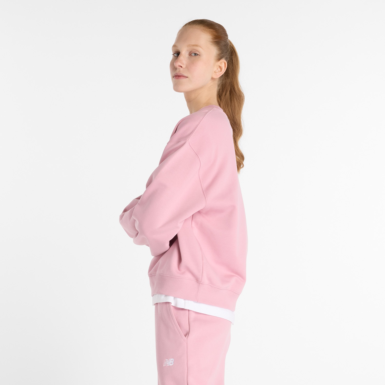 New Balance Sweatshirt "Sport Essentials French Terry Crew", aus Baumwolle günstig online kaufen