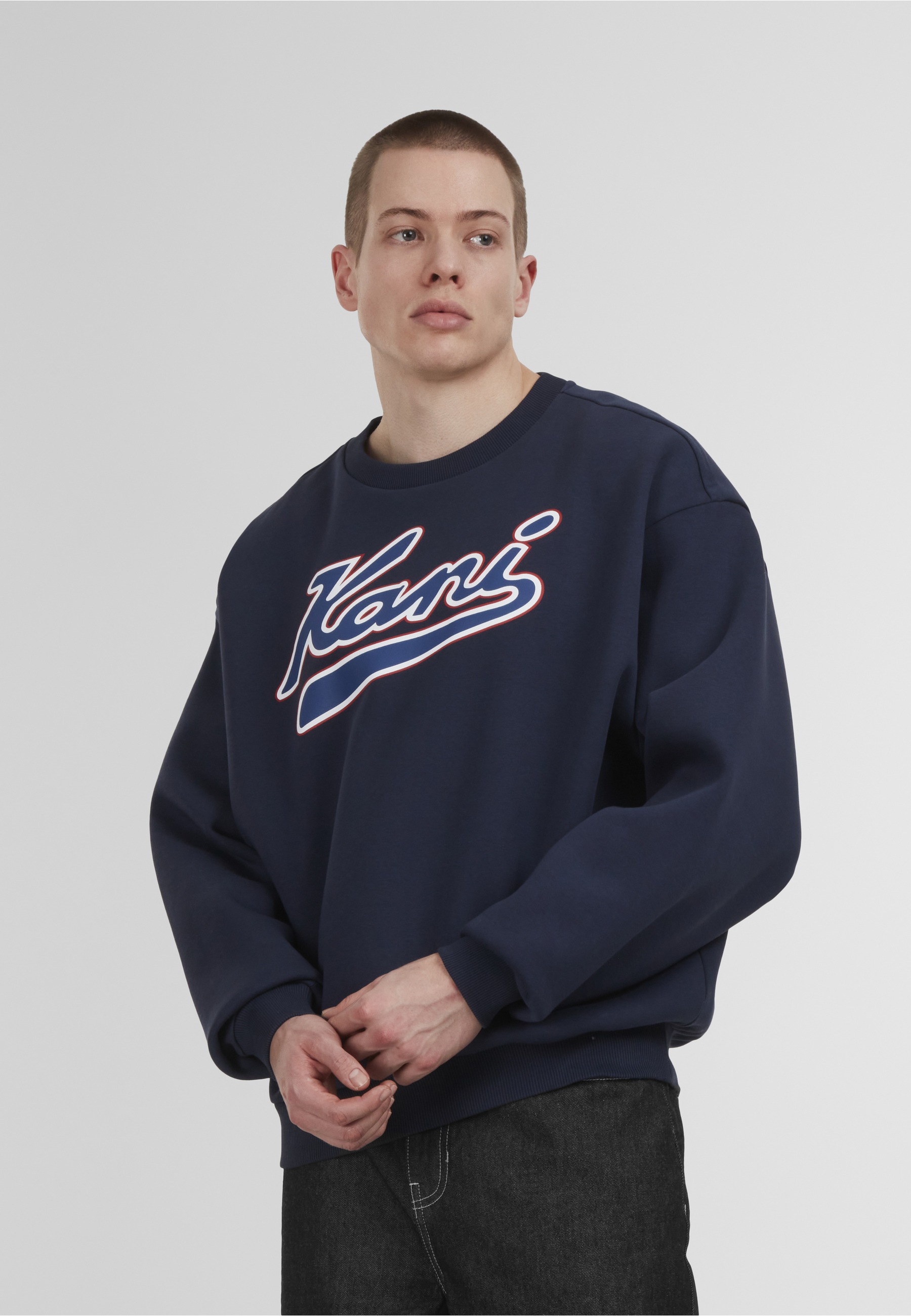 Karl Kani Rundhalspullover »Karl Kani Varsity Print Os Crewneck« 1 Stk.