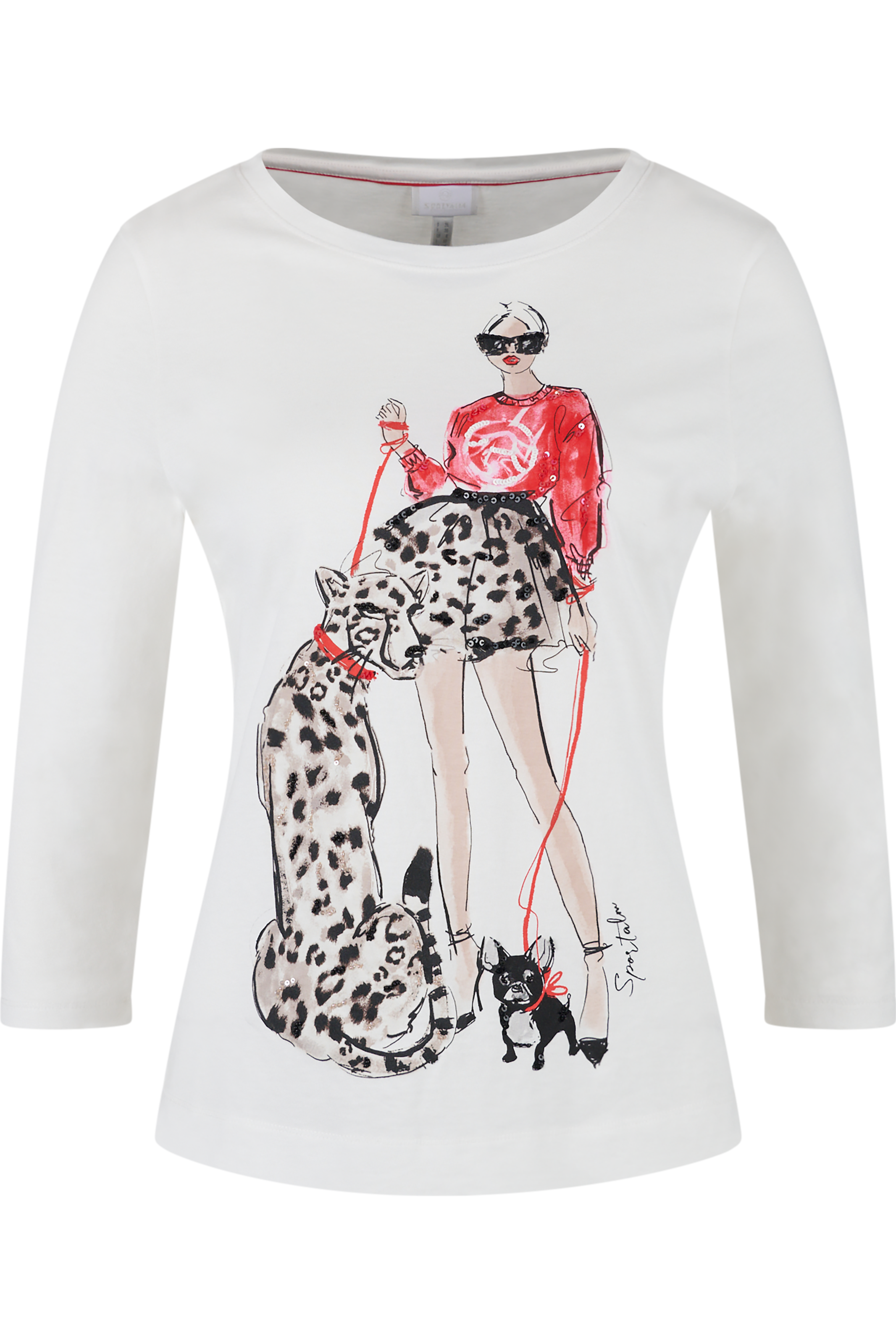 Sportalm Kitzbühel Langarmshirt Regular fit mit Rundhalsausschnitt günstig online kaufen