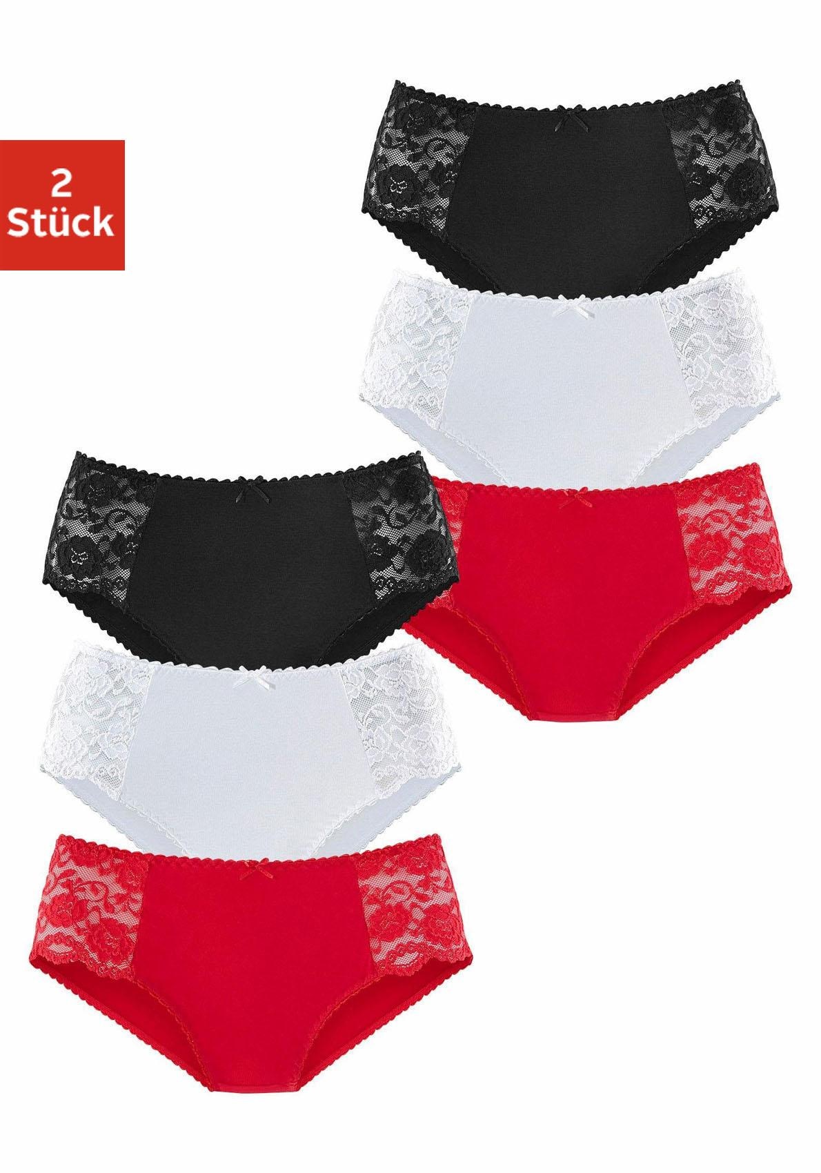 | (Packung, BAUR bestellen Baumwoll-Qualität elastischer aus Hüftslip, St.), petite fleur 6