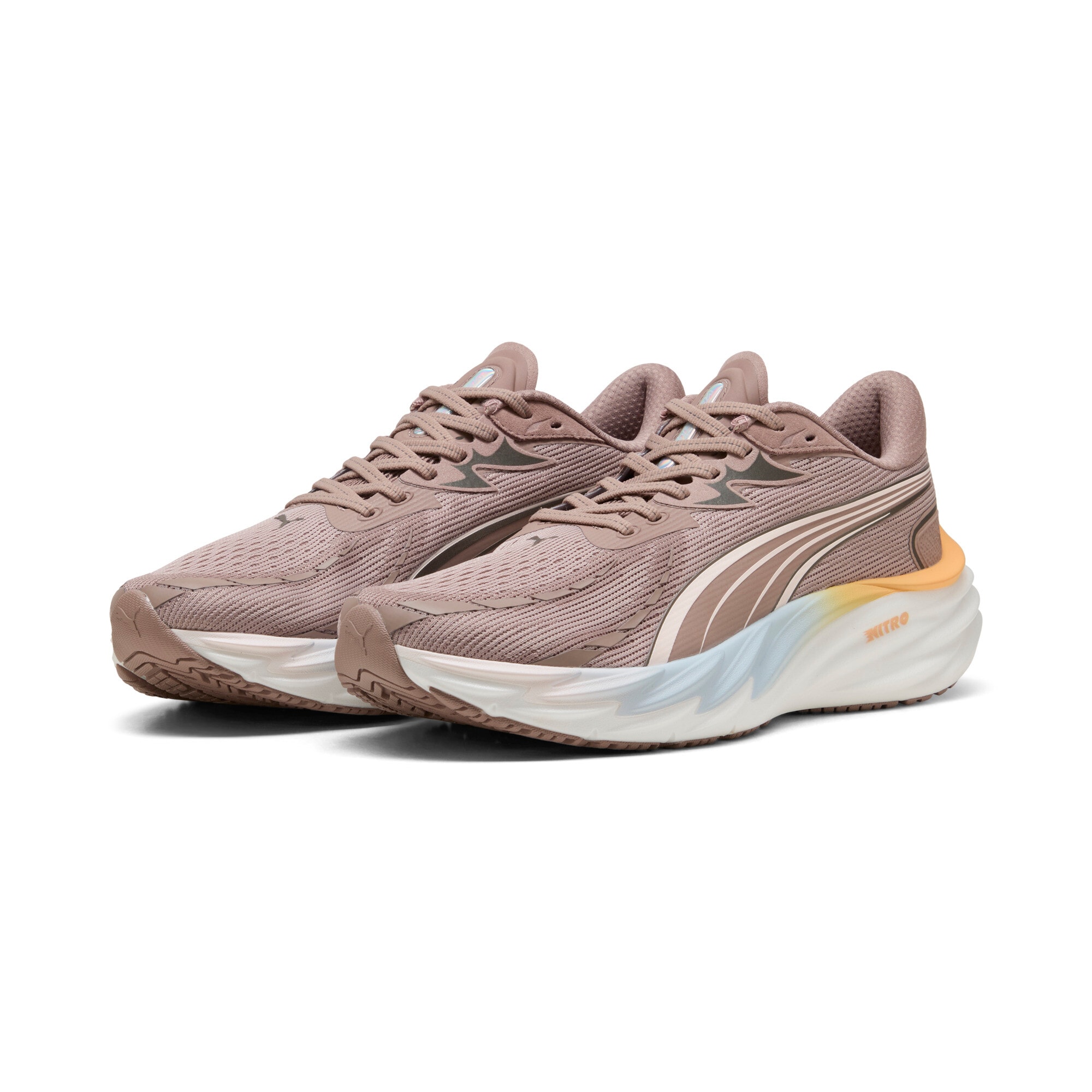 PUMA Laufschuh "VELOCITY NITRO 4 RC" für Lauftraining, mit abriebfester Gummilaufsohle, mit Schnürung
