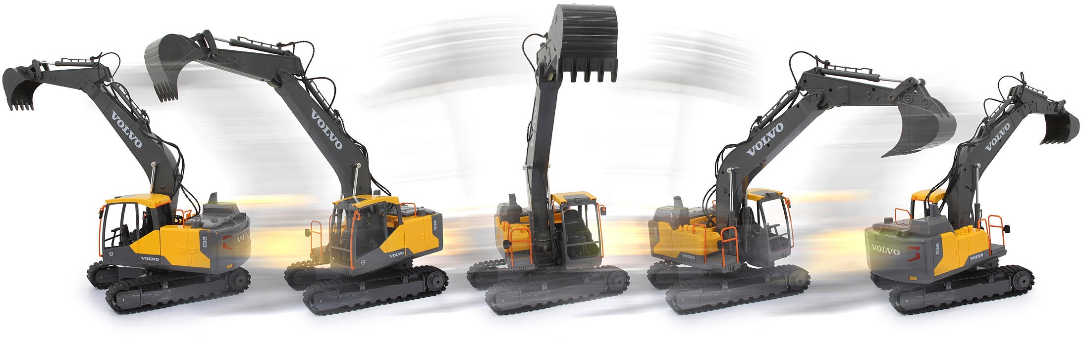 Jamara RC-Bagger »Volvo EC160E 2,4GHz«