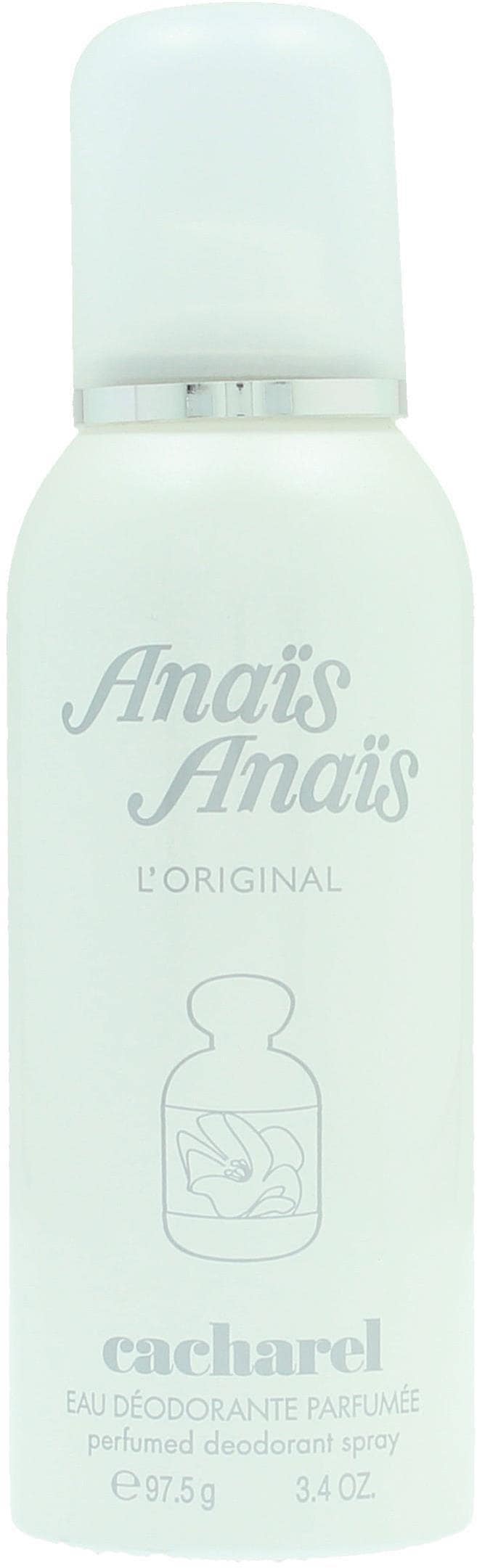 CACHAREL Deo-Spray »Anais Anais L'Original«, Blumiger Damenduft mit Bergamotte, Jasmin, Rose und Zeder.