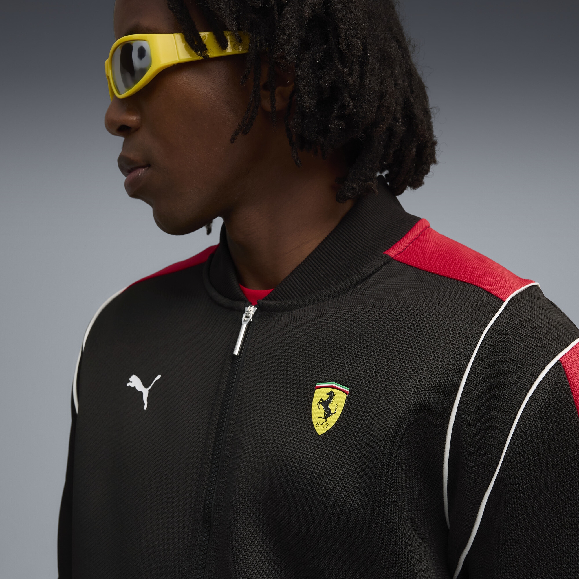 PUMA Sweatjacke »Scuderia Ferrari MT7 Trainingsjacke Herren«