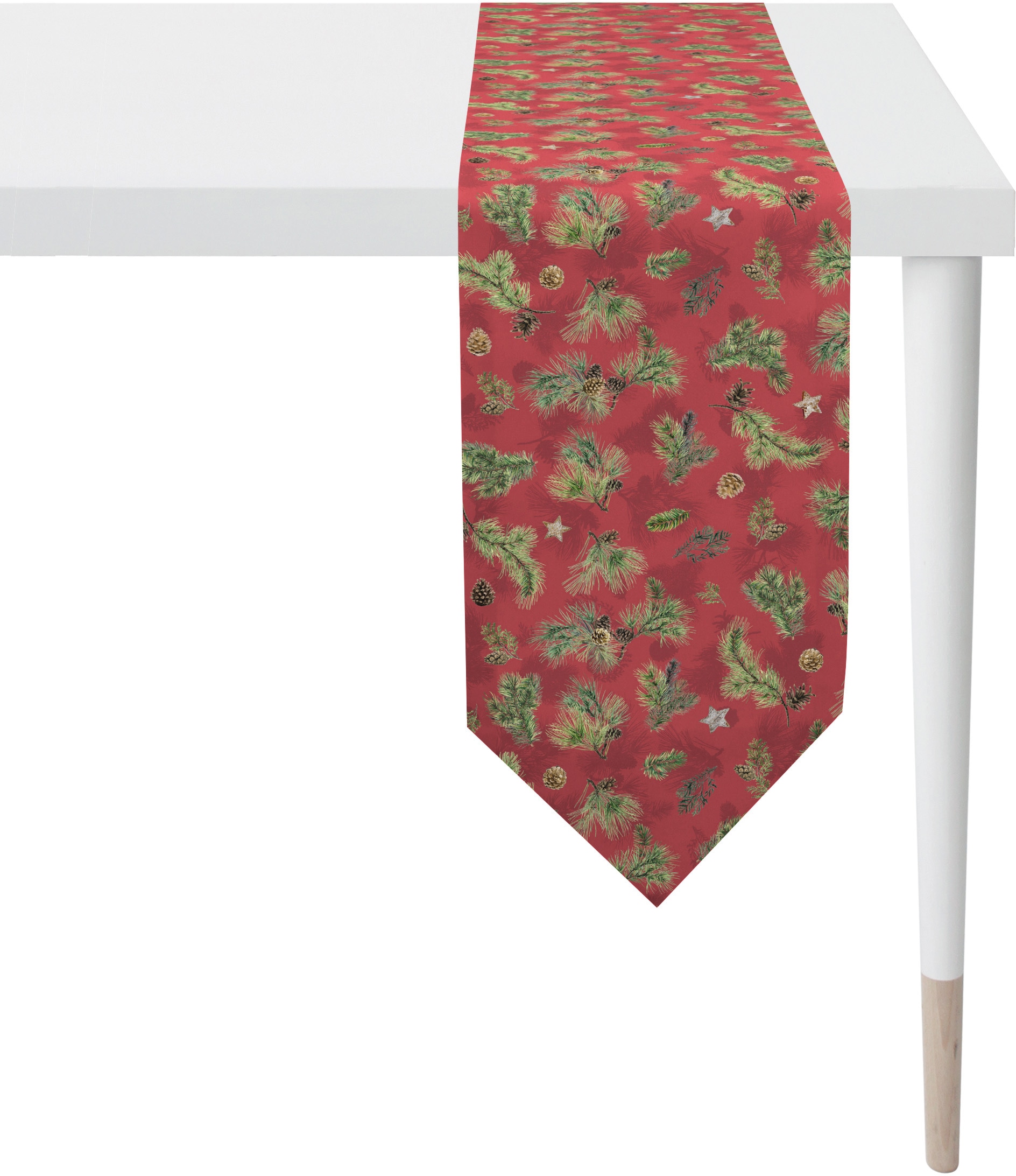 Tischband APELT, B:25cm L:175cm, bunt, Baumwolle, Tischdecken, "9530 WINTERWELT, Weihnachtsdeko, Weihnachten", Digitaldruck