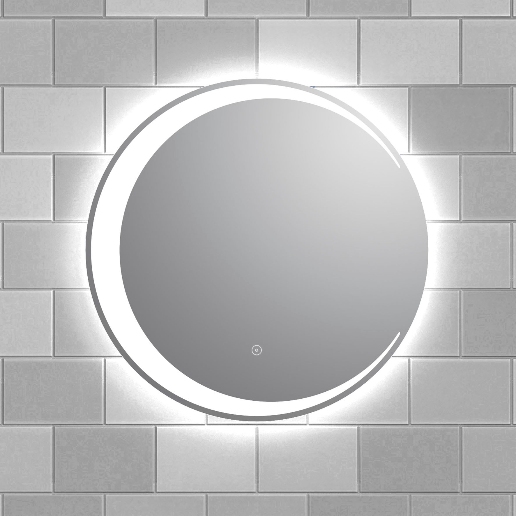 VEROSAN LED-Lichtspiegel »UDELA 60 x 60 cm«, mit Touchsensor, dimmbar | BAUR