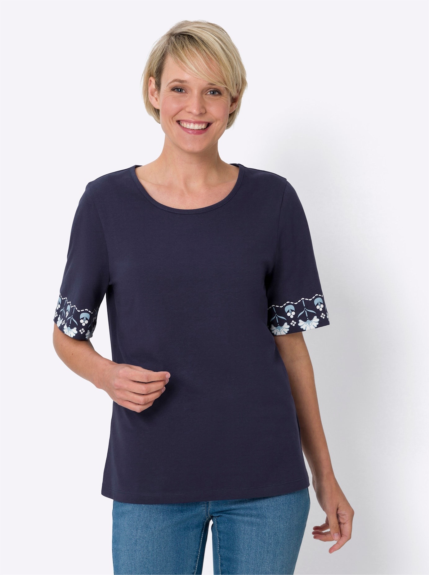 Classic Basics Kurzarmshirt "Kurzarm-Shirt" 1 Stk. günstig online kaufen