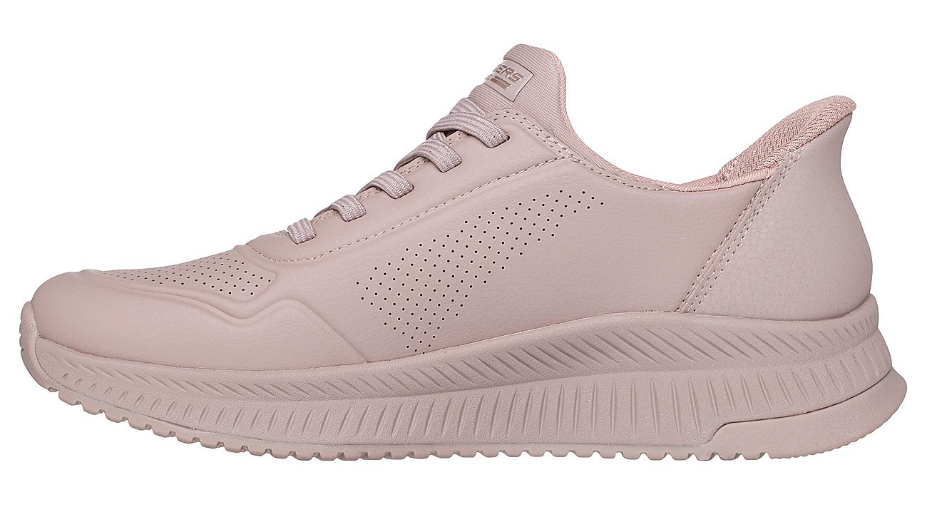 Skechers Slip-On Sneaker »BOBS SQUAD 4«, Slipper, Freizeitschuh mit Slip-ins zum Schlupfen