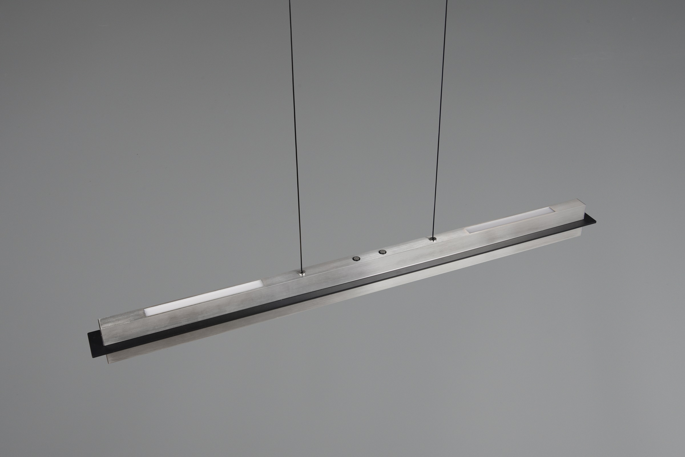 TRIO Leuchten LED Pendelleuchte »EMERSON, LED Hängeleuchte höhenverstellbar, 4-Stufen Touch Dimmer«, 1 flammig, Leuchtmittel LED-Board | LED fest integriert, Lichtfarbe einstellbar 2700-5000K warm- bis kaltweiß, Höhe max 150 cm