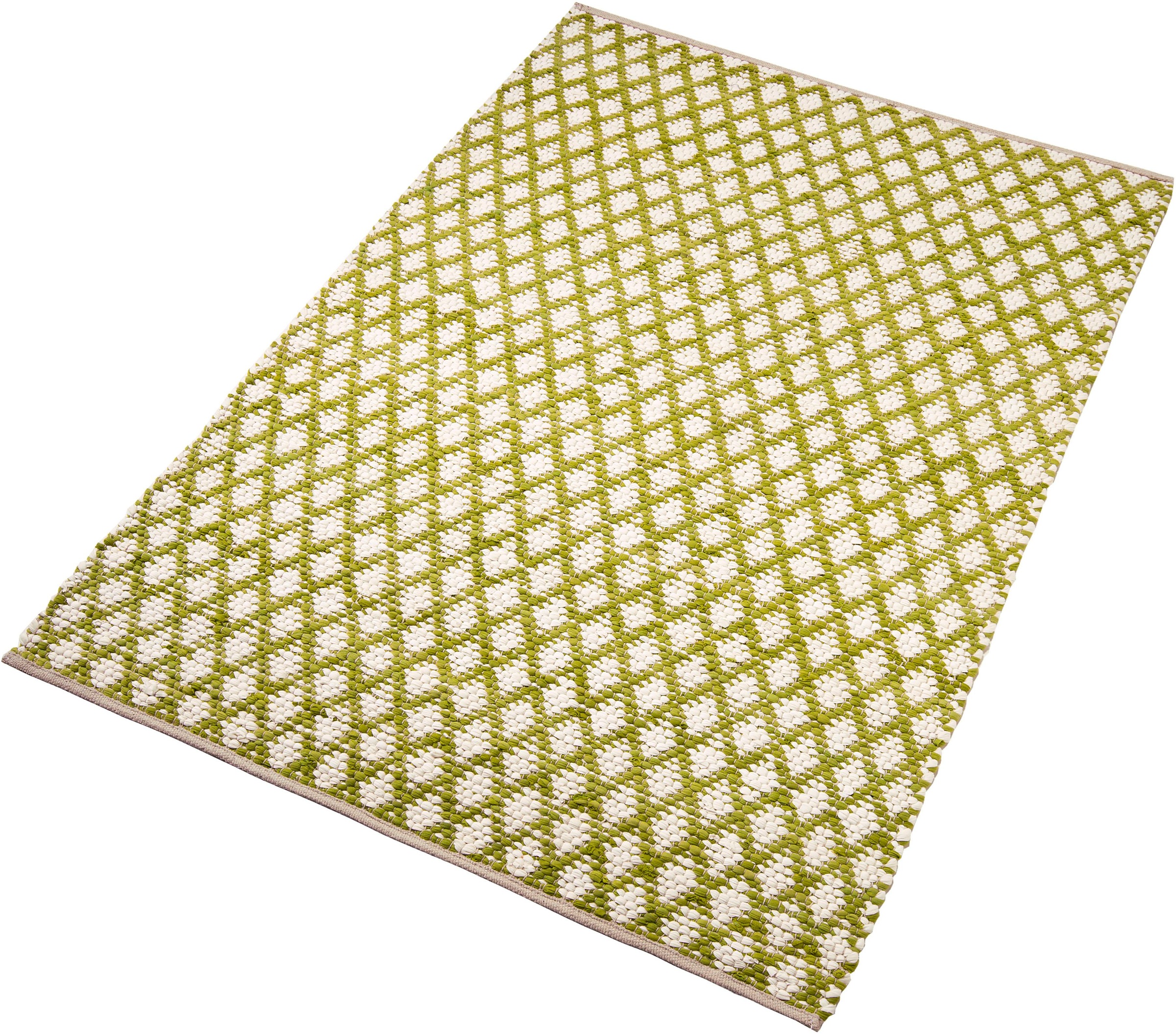 Home affaire Teppich »Edge«, rechteckig, 10 mm Höhe, Wendeteppich